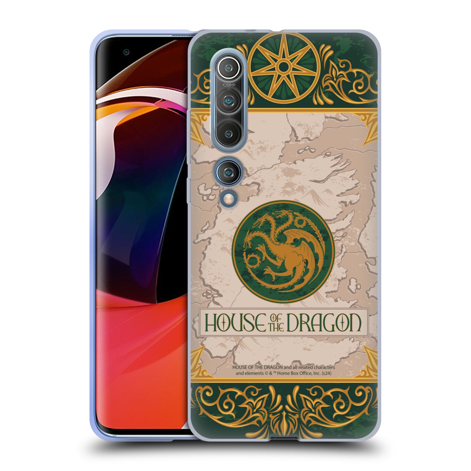 ÉTUI GEL GRAPHIQUE OFFICIEL HOUSE tendance OF THE DRAGON SAISON 2 POUR TÉLÉPHONES XIAOMI REDMI