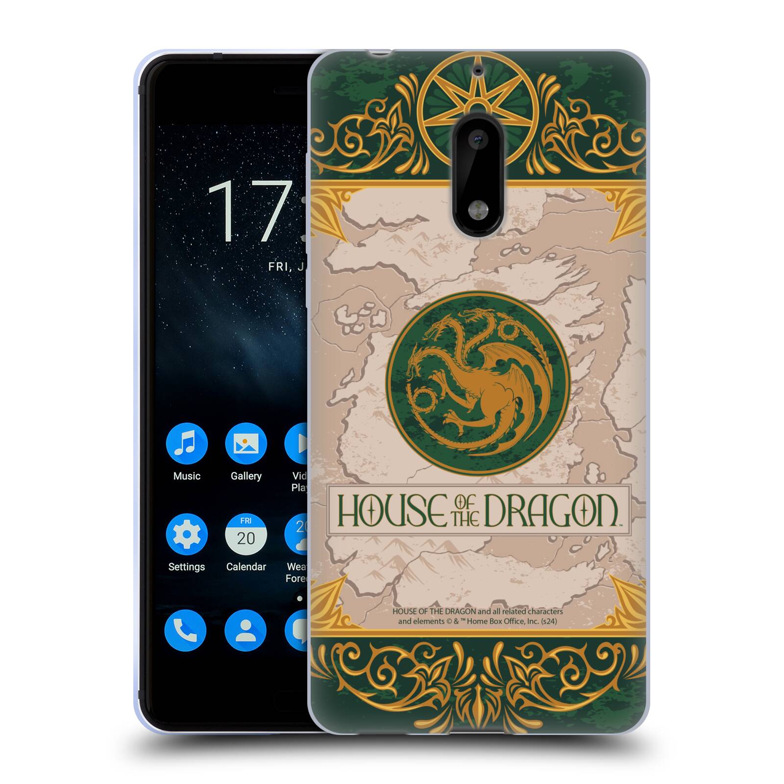 OFFICIAL vendre HOUSE OF THE DRAGON SEASON 2 GRAPHICS SOFT GEL CASE FOR NOKIA PHONES 1