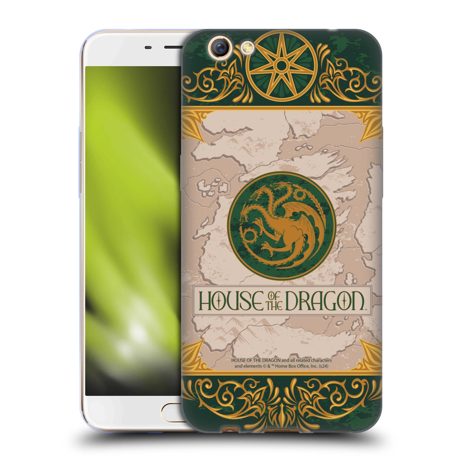 ÉTUI GEL SOUPLE GRAPHIQUE OFFICIEL HOUSE OF THE DRAGON SAISON 2 POUR TÉLÉPHONES OPPO acheter