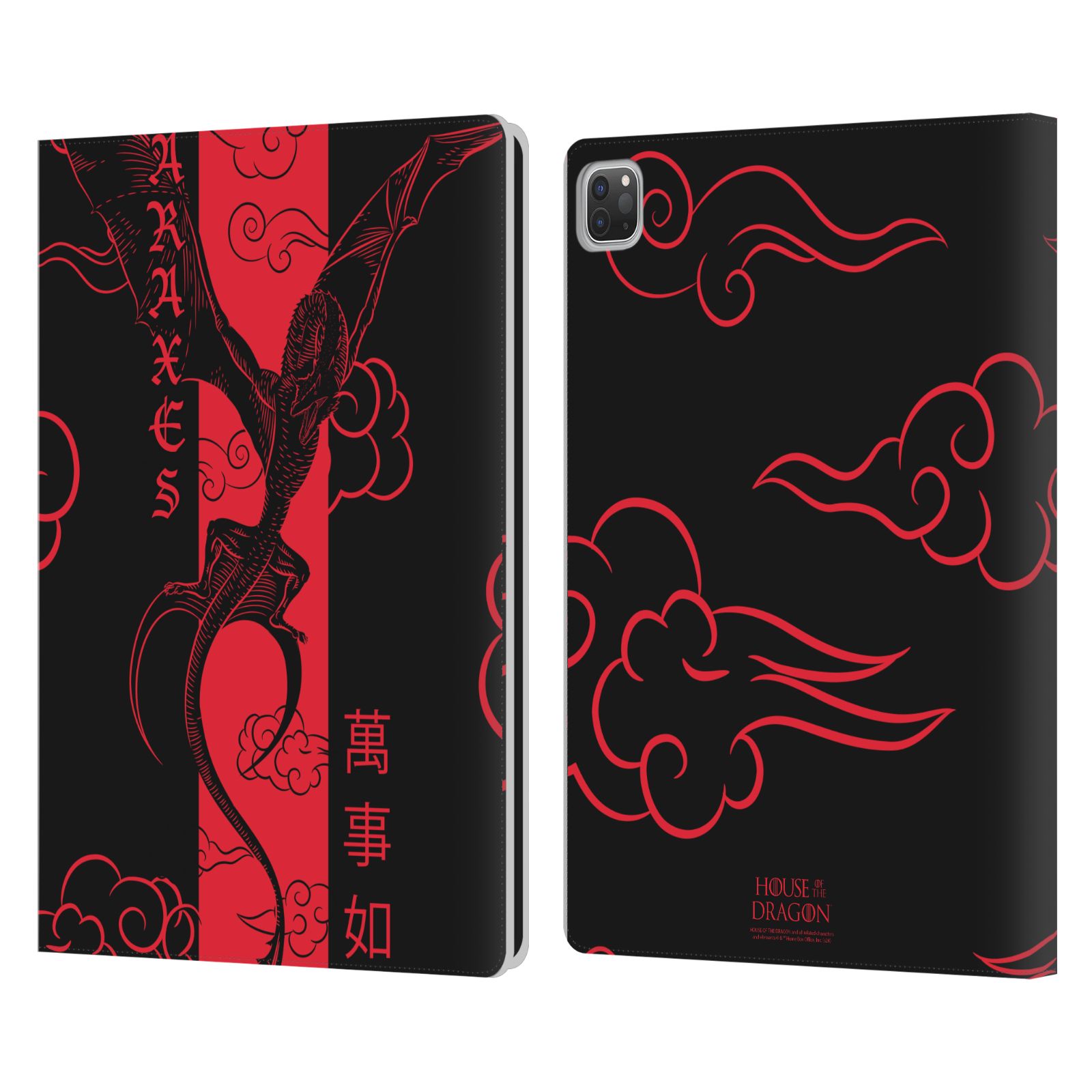 OFFICIAL HOUSE OF THE DRAGON YEAR OF THE DRAGON LEATHER BOOK CASE FOR APPLE iPAD - Picture 8 of 11