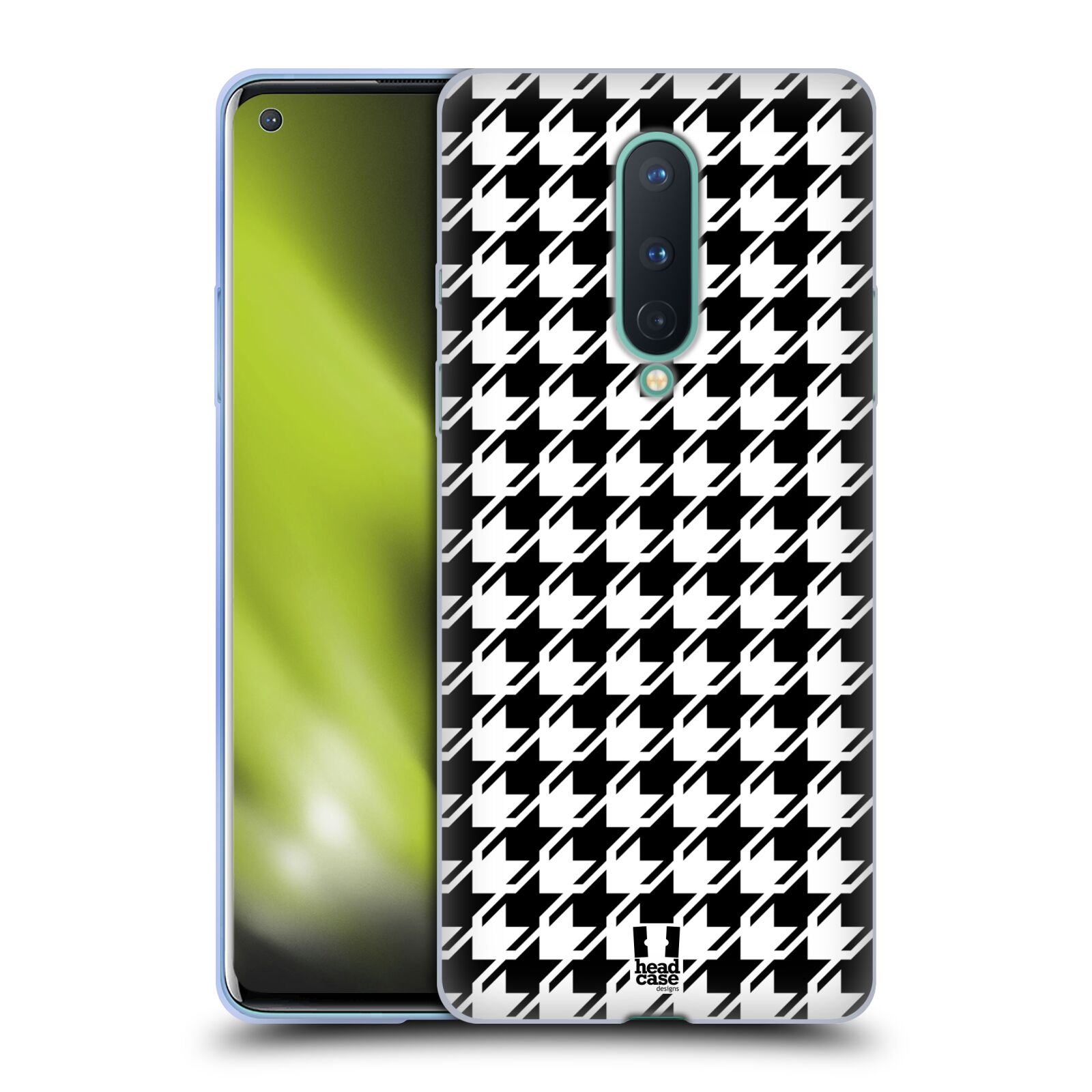 HEAD CASE DESIGNS HOUNDSTOOTH-PATTERNS SOFT GEL CASE FOR GOOGLE ONEPLUS PHONES - Picture 8 of 14