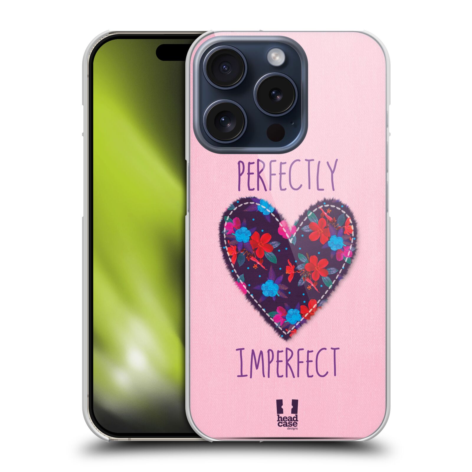 HEAD CASE DESIGNS HEART PATCHES HARD BACK CASE FOR APPLE iPHONE PHONES - Picture 9 of 14