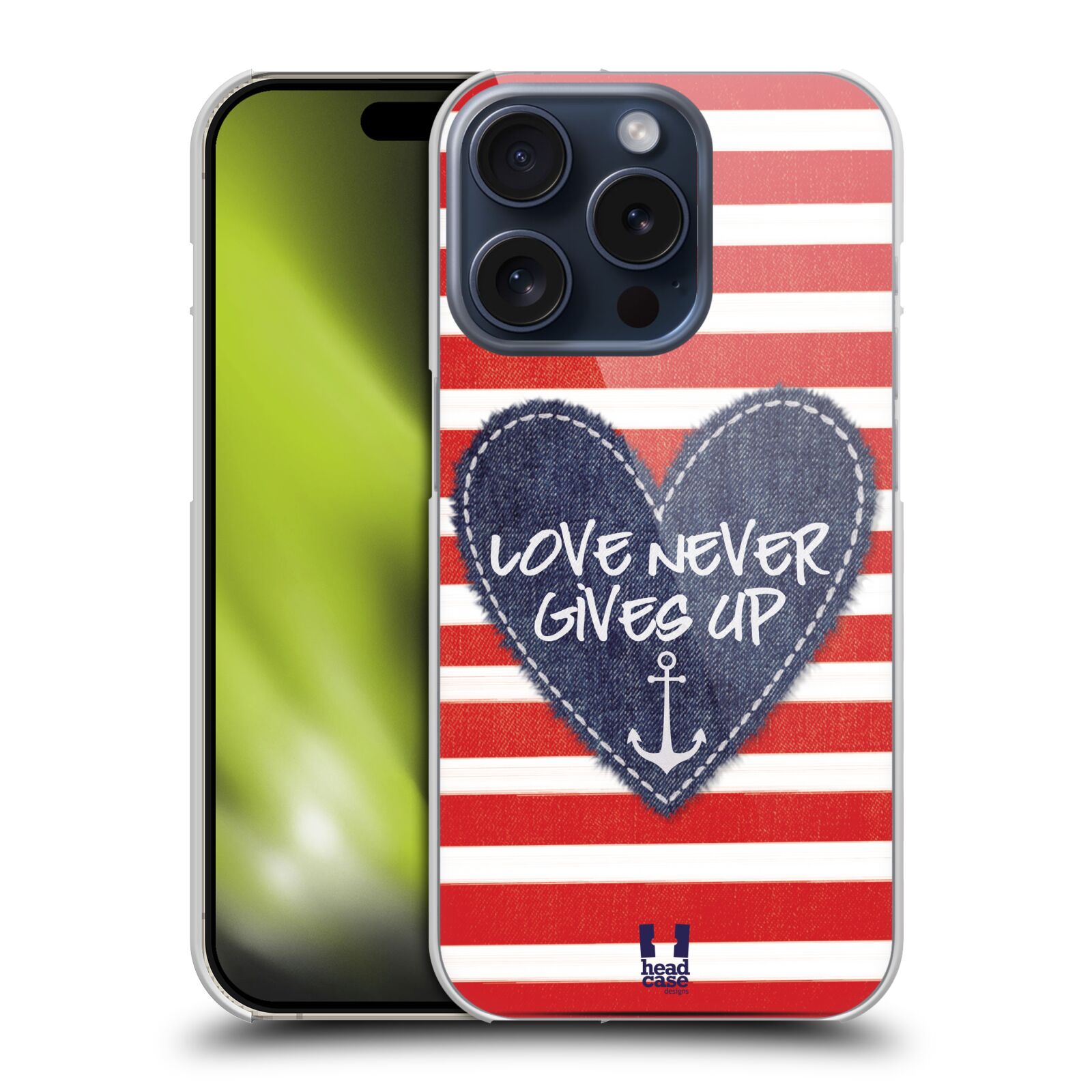 HEAD CASE DESIGNS HEART PATCHES HARD BACK CASE FOR APPLE iPHONE PHONES - Picture 14 of 14