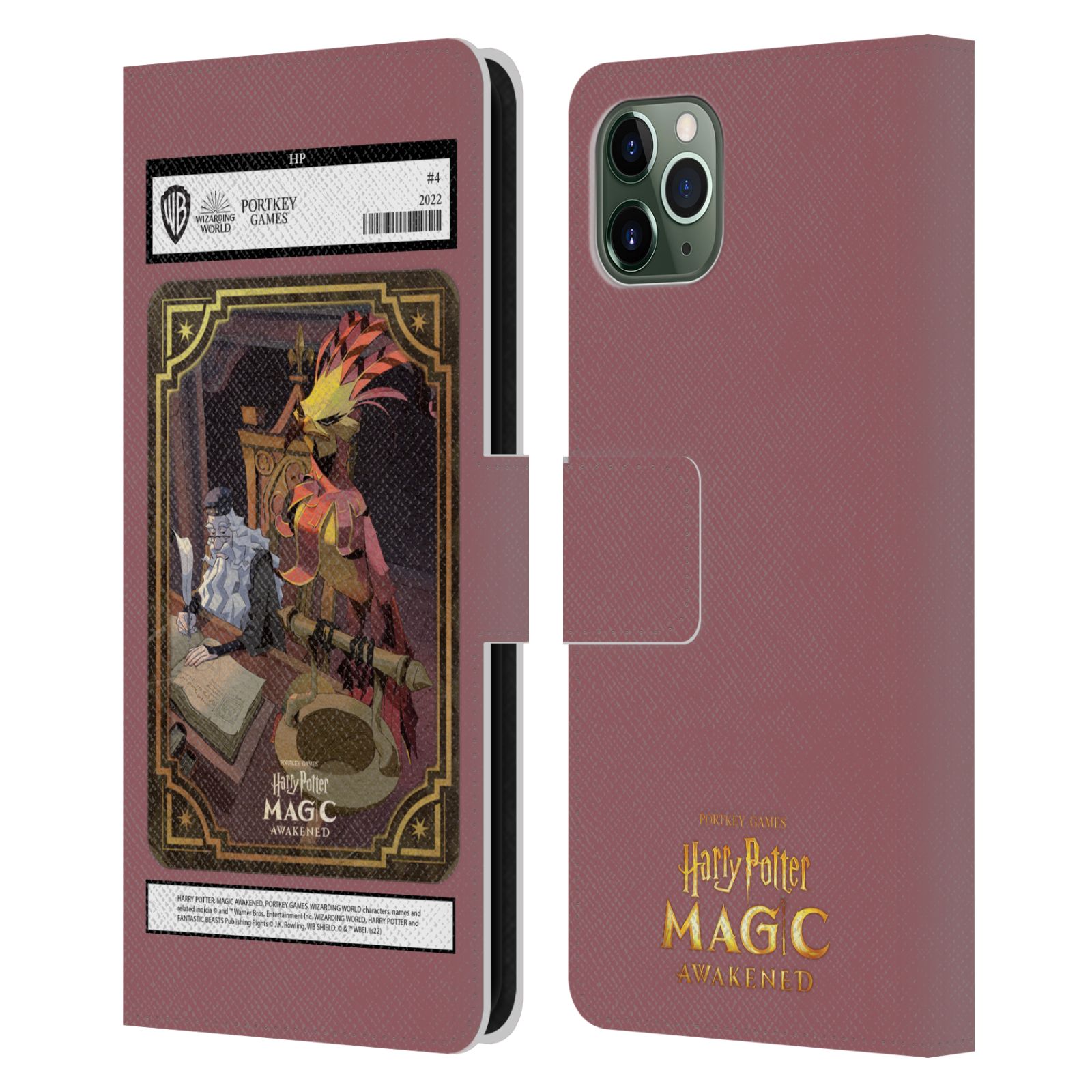 HARRY POTTER: MAGIC AWAKENED CHARACTERS LEATHER BOOK CASE FOR APPLE iPHONE - Picture 8 of 16