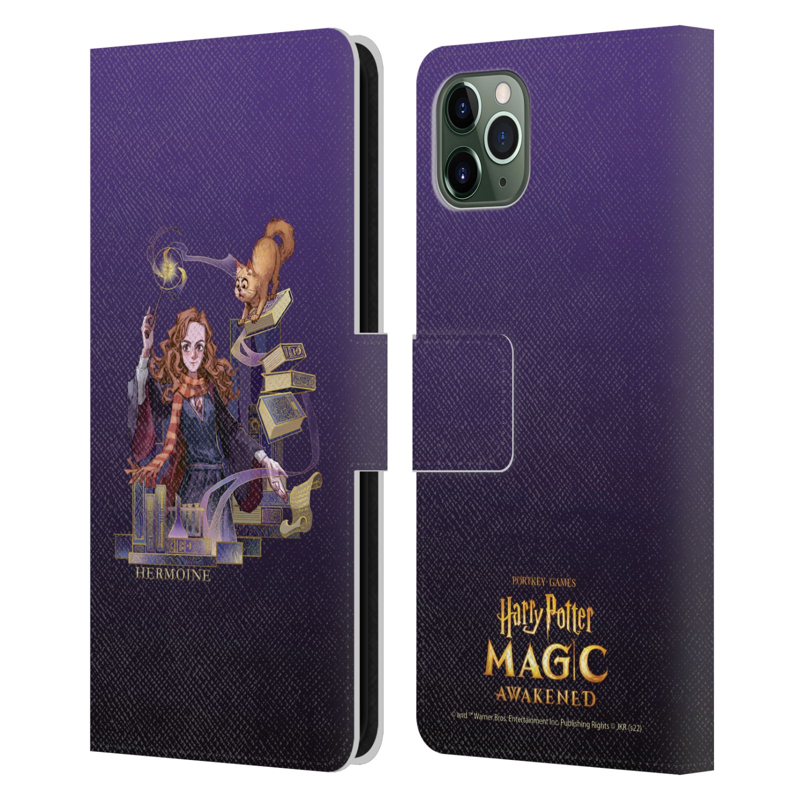 HARRY POTTER: MAGIC AWAKENED CHARACTERS LEATHER BOOK CASE FOR APPLE iPHONE - Picture 12 of 16