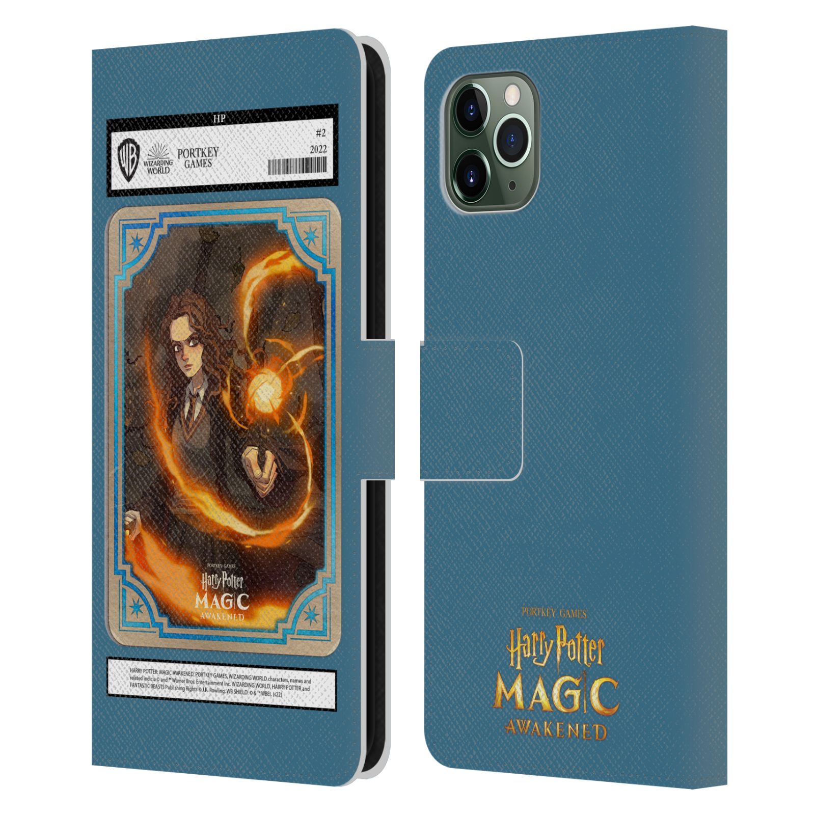 HARRY POTTER: MAGIC AWAKENED CHARACTERS LEATHER BOOK CASE FOR APPLE iPHONE - Picture 13 of 16