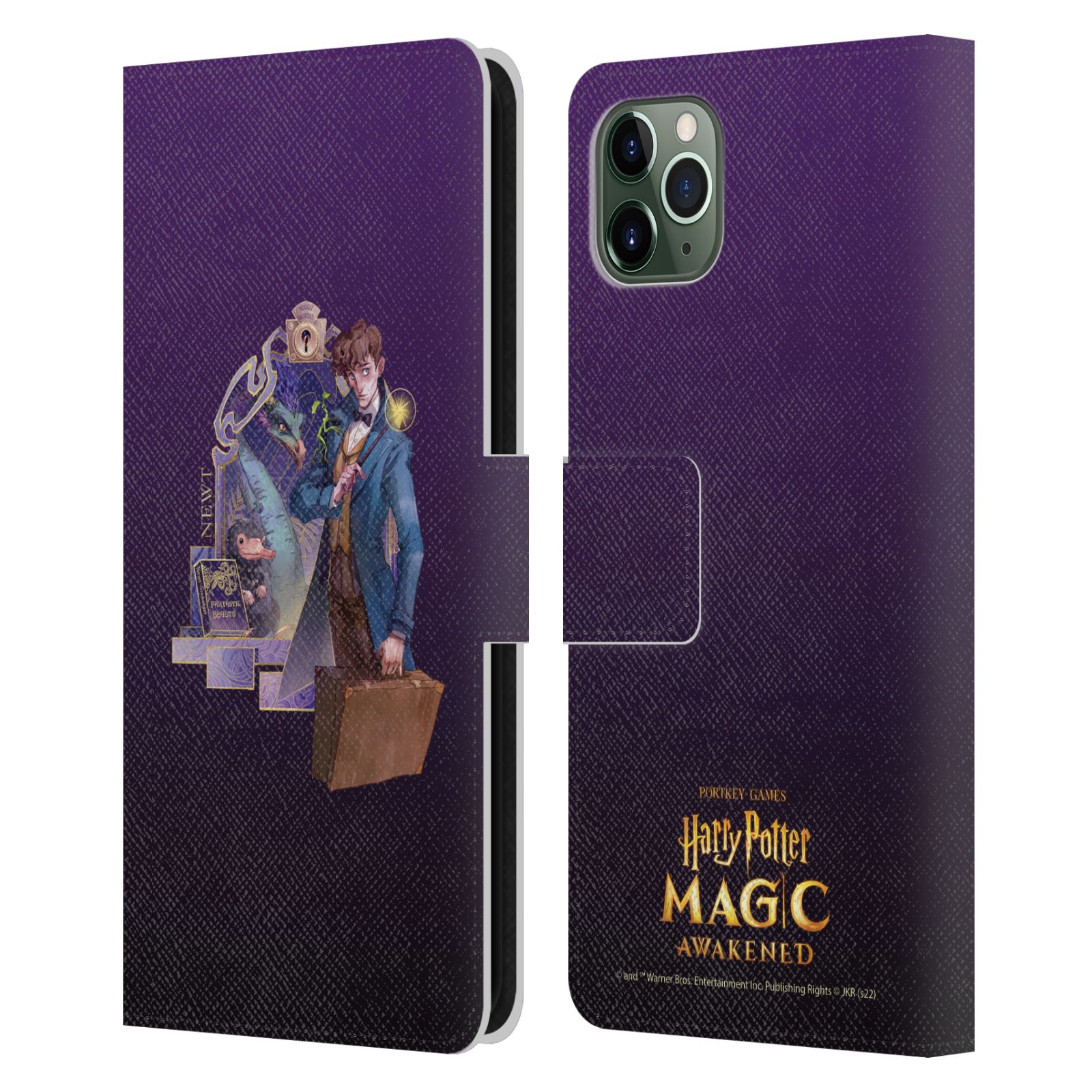 HARRY POTTER: MAGIC AWAKENED CHARACTERS LEATHER BOOK CASE FOR APPLE iPHONE - Picture 14 of 16