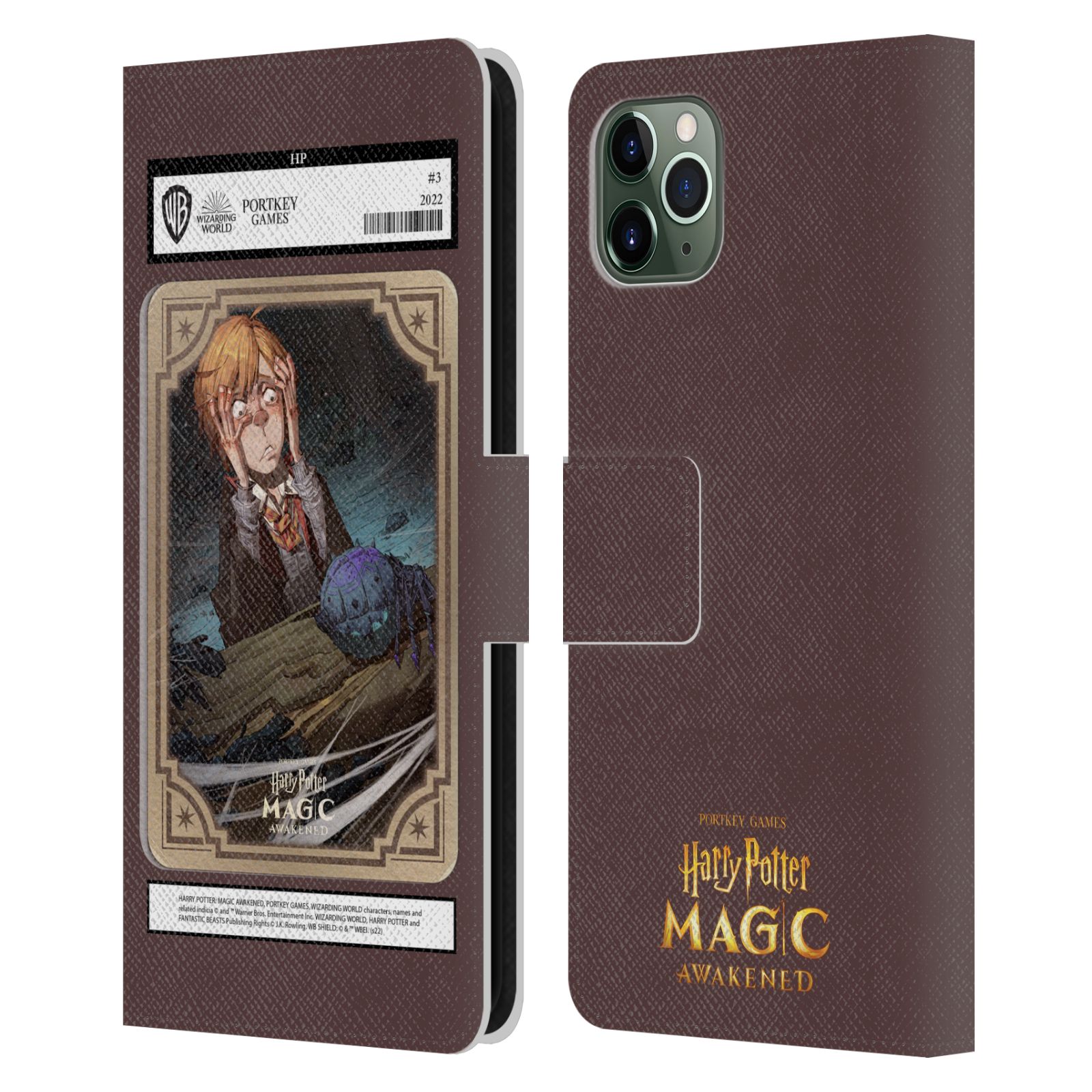 HARRY POTTER: MAGIC AWAKENED CHARACTERS LEATHER BOOK CASE FOR APPLE iPHONE - Picture 15 of 16