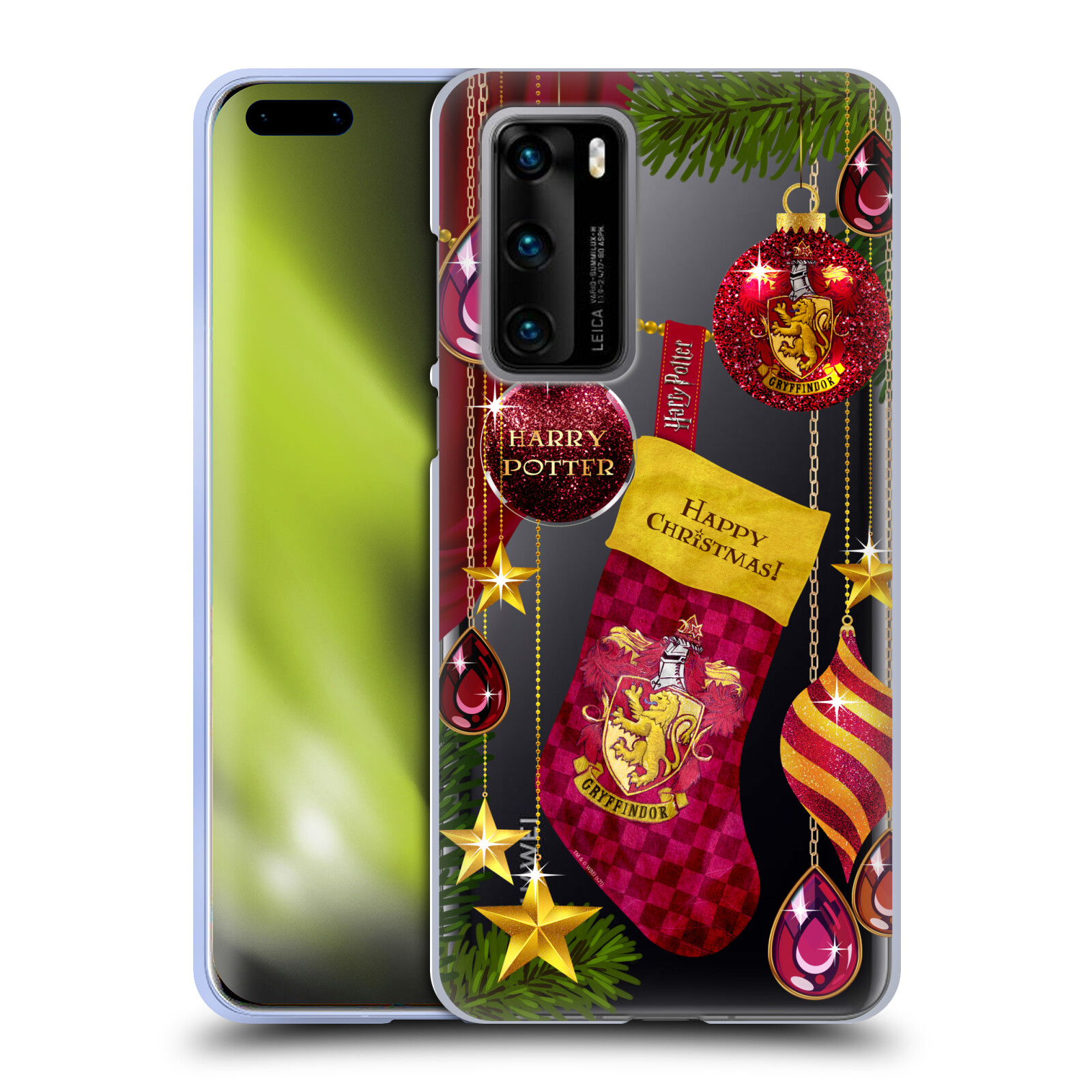 OFFICIAL HARRY POTTER CHRISTMAS ORNAMENTS SOFT GEL CASE FOR HUAWEI PHONES 4 - Picture 8 of 12