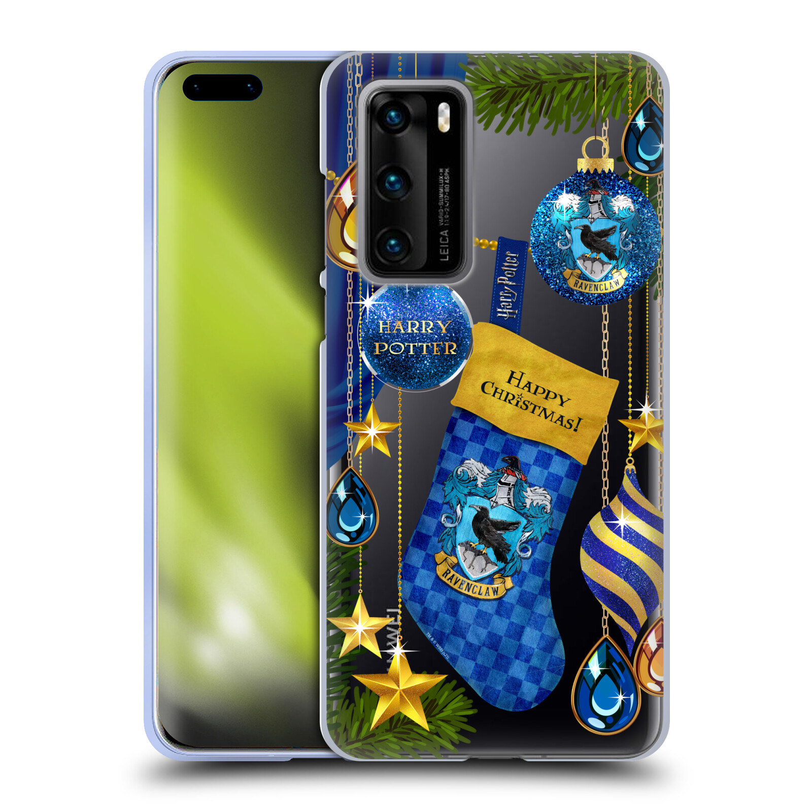 OFFICIAL HARRY POTTER CHRISTMAS ORNAMENTS SOFT GEL CASE FOR HUAWEI PHONES 4 - Picture 11 of 12