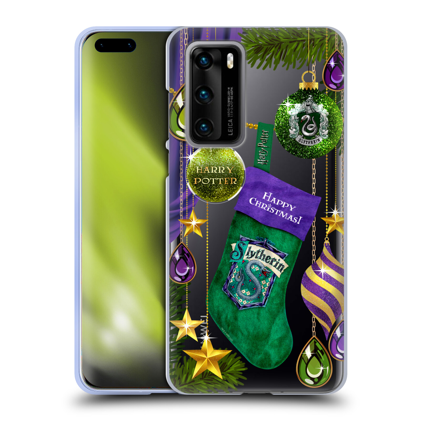 OFFICIAL HARRY POTTER CHRISTMAS ORNAMENTS SOFT GEL CASE FOR HUAWEI PHONES 4 - Picture 12 of 12