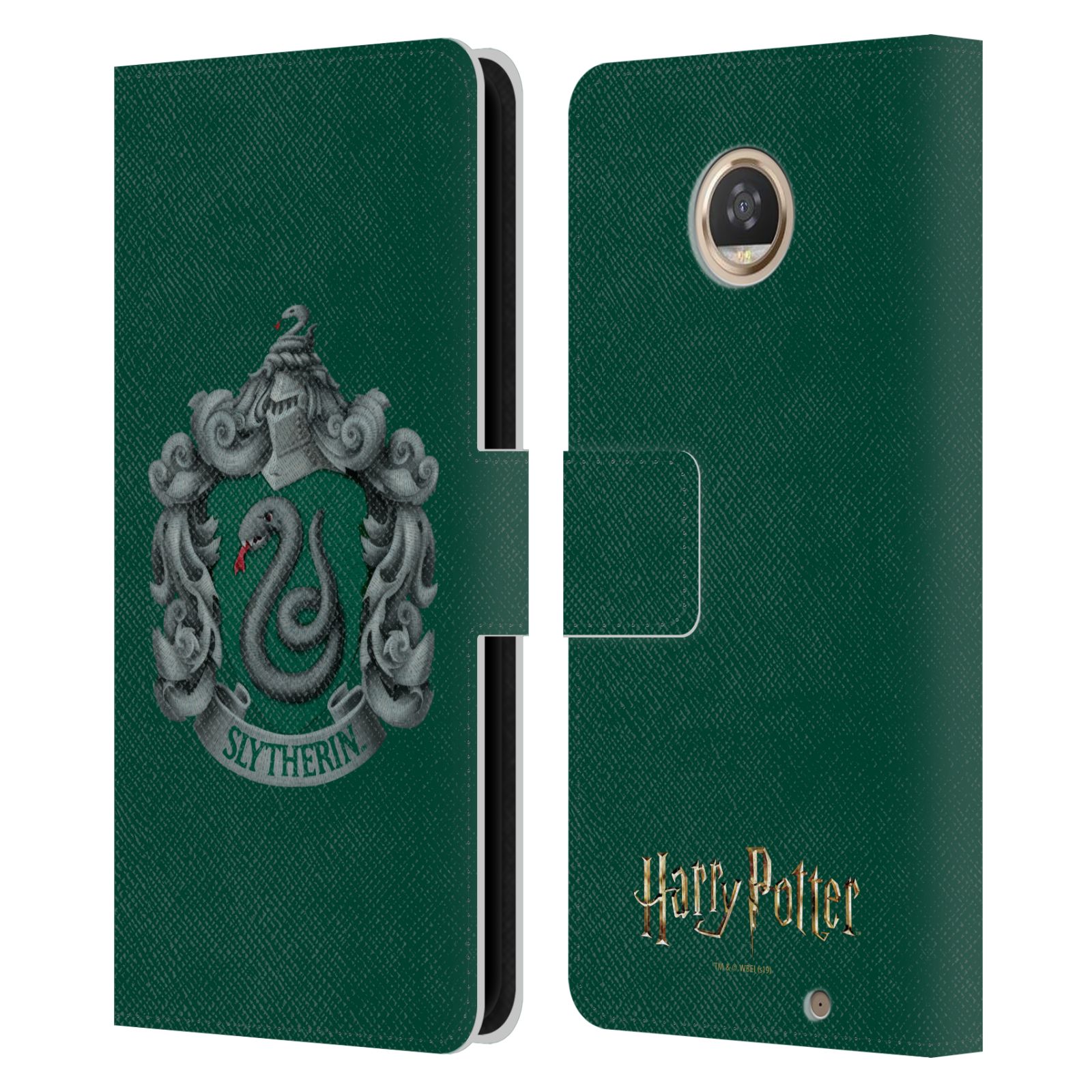 OFFICIAL HARRY POTTER CHAMBER OF SECRETS I LEATHER BOOK CASE FOR MOTOROLA PHONES - Picture 10 of 10