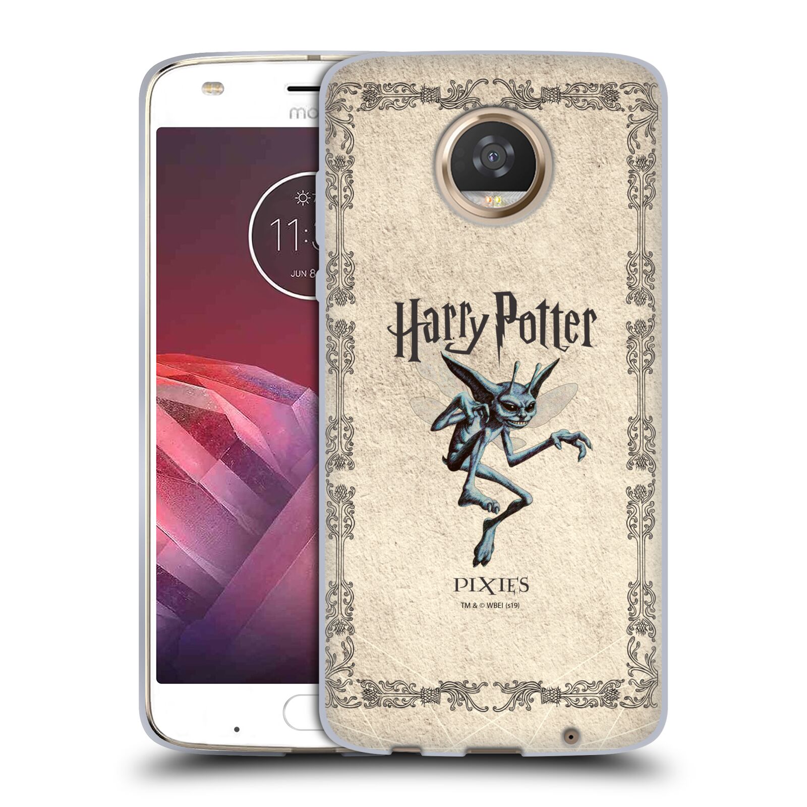 OFFICIAL HARRY POTTER CHAMBER OF SECRETS II GEL CASE FOR MOTOROLA PHONES - Picture 9 of 11