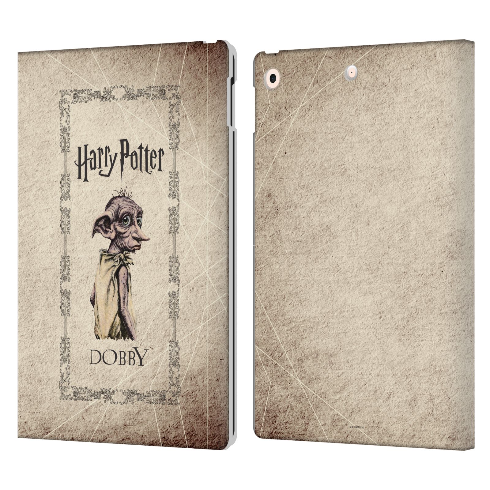Dobby House Elf Creature Leather Wallet Case for iPad 10.2″