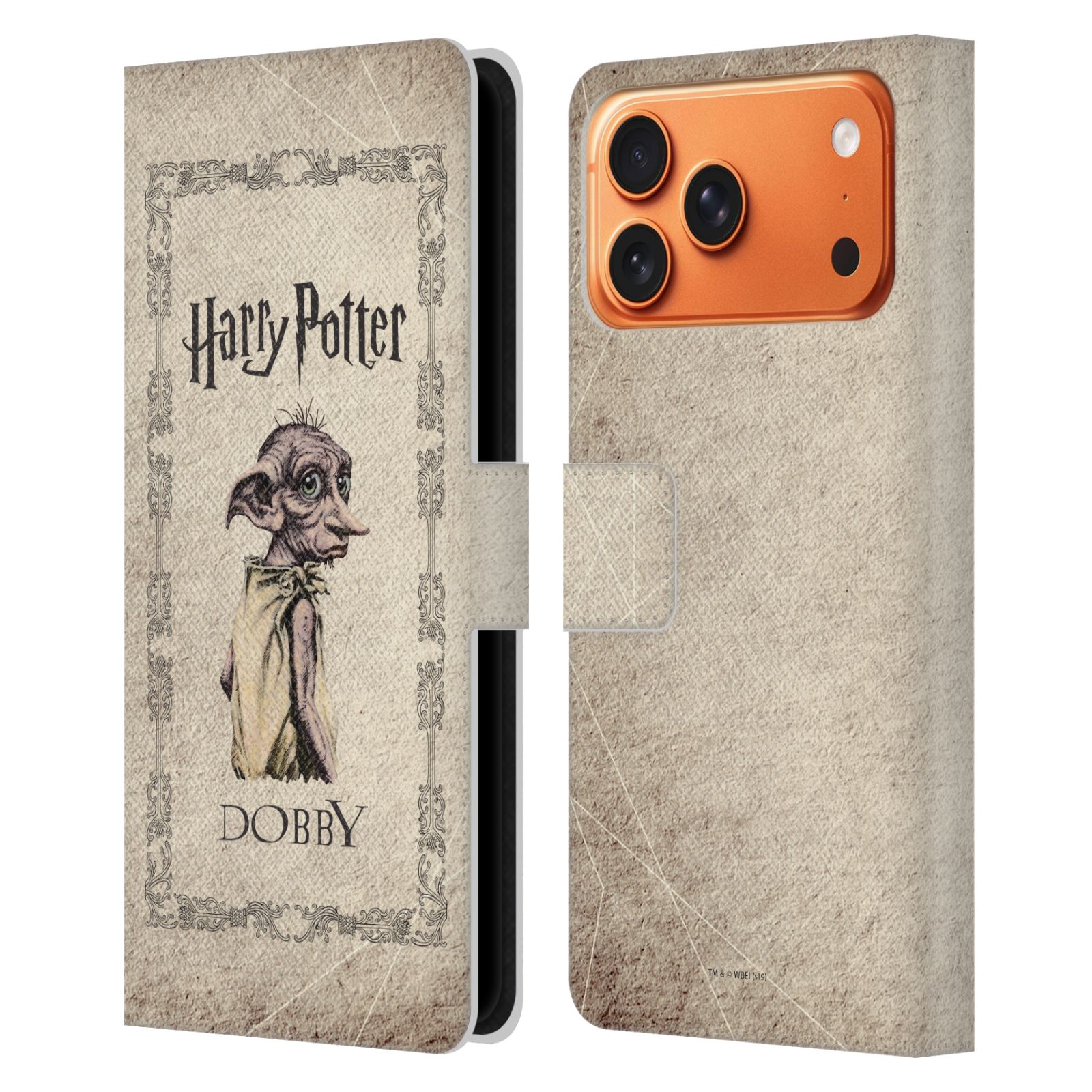 Dobby House Elf Creature Leather Wallet Case for iPhone 17 Pro Max