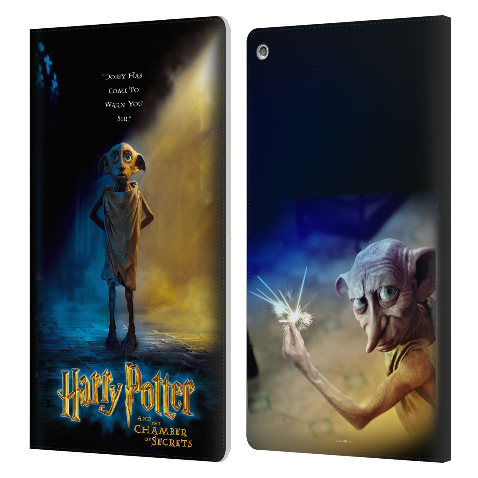 OFFICIAL HARRY POTTER CHAMBER OF SECRETS III LEATHER BOOK CASE FOR AMAZON FIRE - Picture 7 of 9
