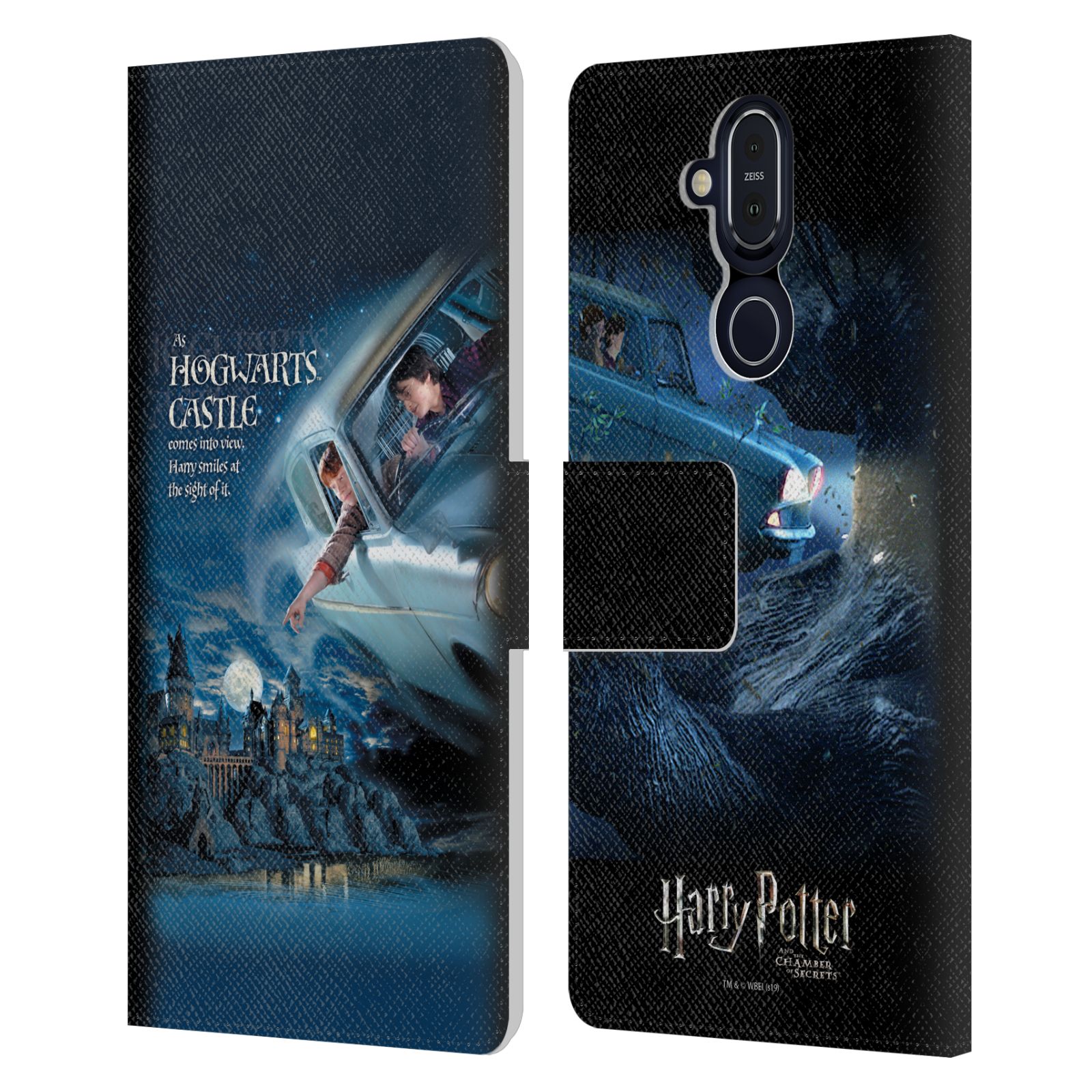 OFFICIAL HARRY POTTER CHAMBER OF SECRETS III LEATHER BOOK CASE FOR NOKIA PHONES - Picture 8 of 9