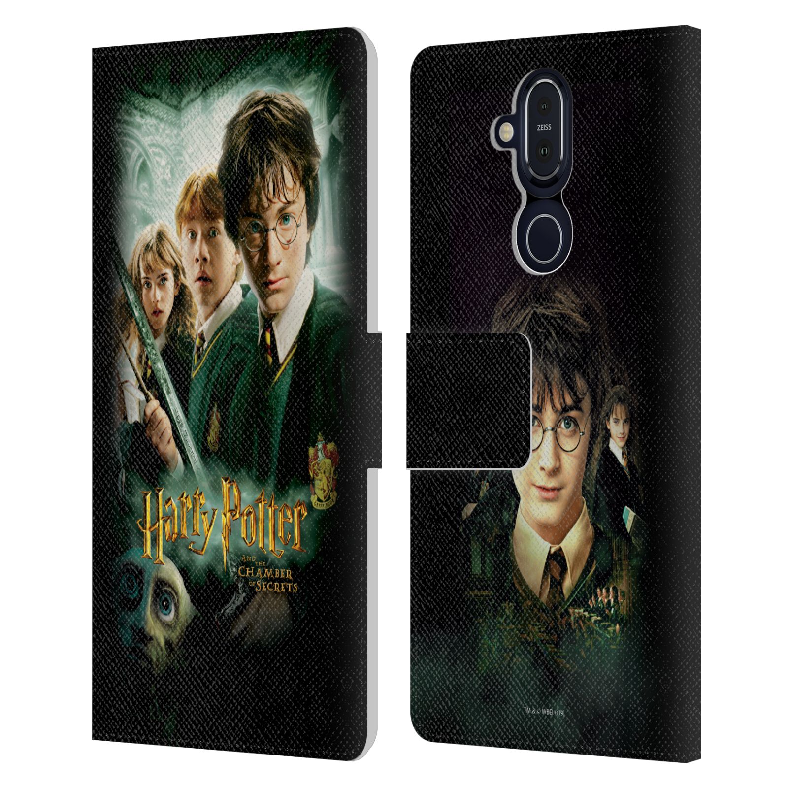 OFFICIAL HARRY POTTER CHAMBER OF SECRETS III LEATHER BOOK CASE FOR NOKIA PHONES - Picture 9 of 9