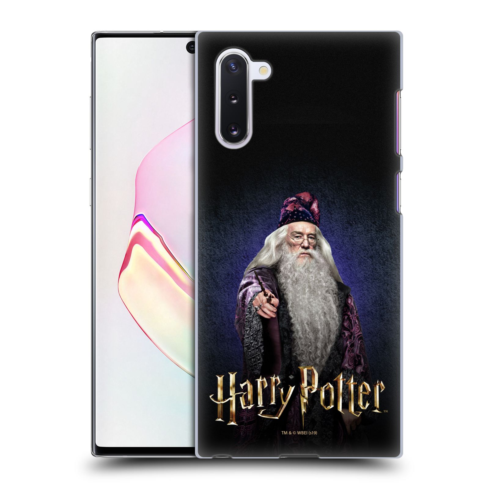Plastové pouzdro na mobil Samsung Galaxy Note 10 - Harry Potter - Albus Brumbál (Plastový kryt, pouzdro, obal na mobilní telefon Samsung Galaxy Note10 N970F s licencovaným motivem Harry Potter - Albus Brumbál)