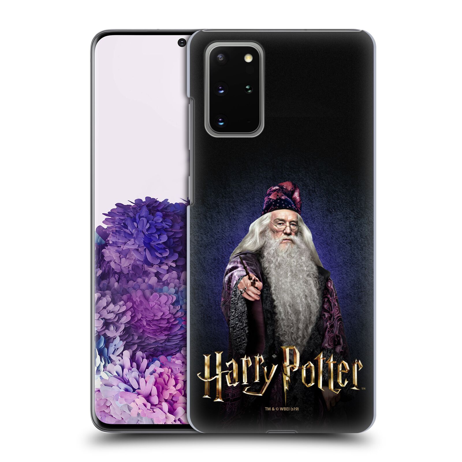 Plastové pouzdro na mobil Samsung Galaxy S20 Plus - Harry Potter - Albus Brumbál (Plastový kryt, pouzdro, obal na mobilní telefon Samsung Galaxy S20+ s licencovaným motivem Harry Potter - Albus Brumbál)