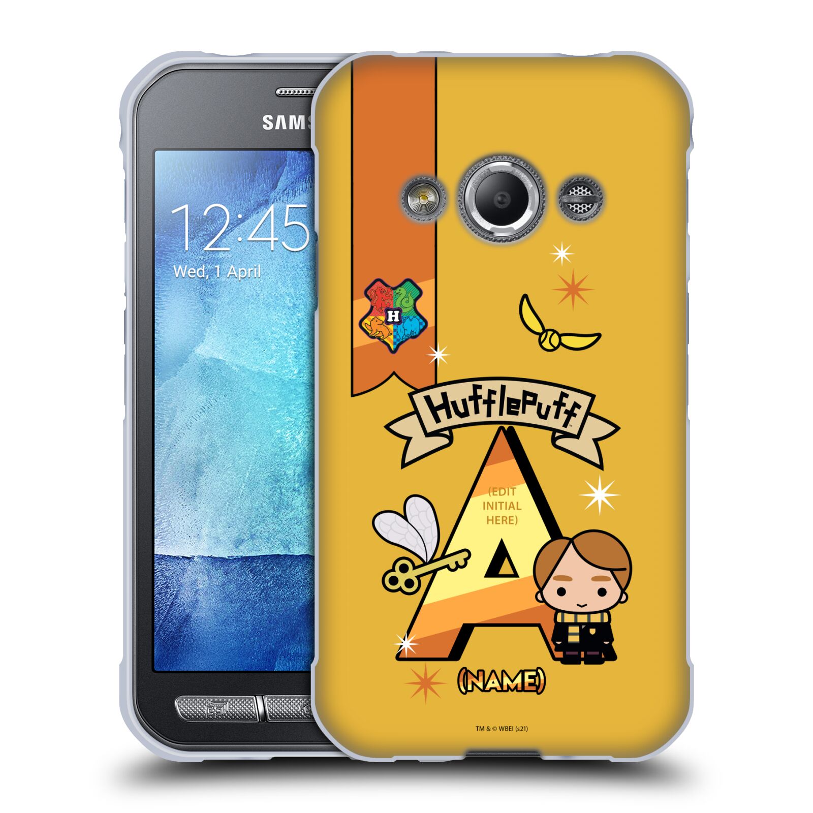 CUSTOM PERSONALIZED HARRY POTTER DEATHLY HALLOWS L GEL CASE FOR SAMSUNG PHONES 4