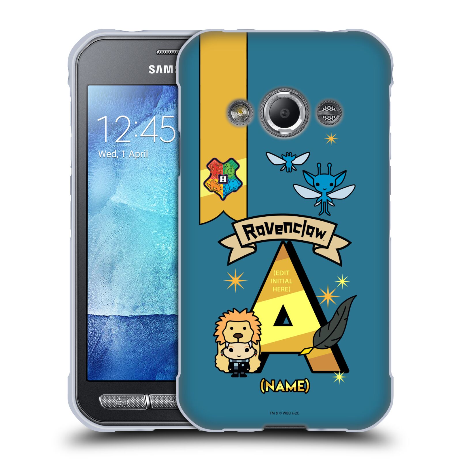 CUSTOM PERSONALIZED HARRY POTTER DEATHLY HALLOWS L GEL CASE FOR SAMSUNG PHONES 4