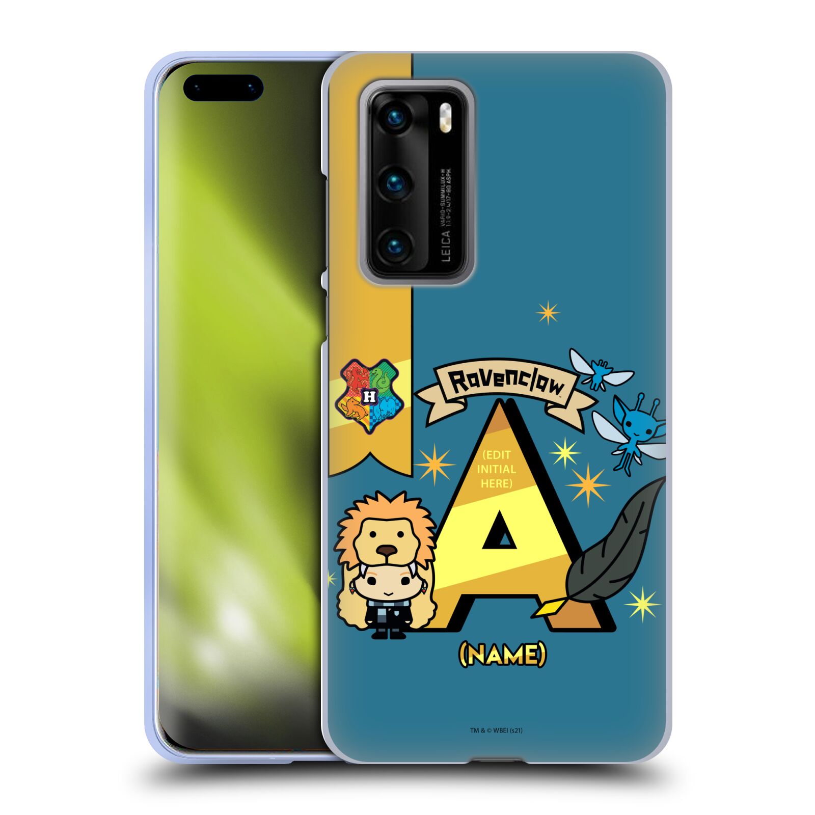 CUSTOM PERSONALIZED HARRY POTTER DEATHLY HALLOWS L GEL CASE FOR HUAWEI PHONES 4