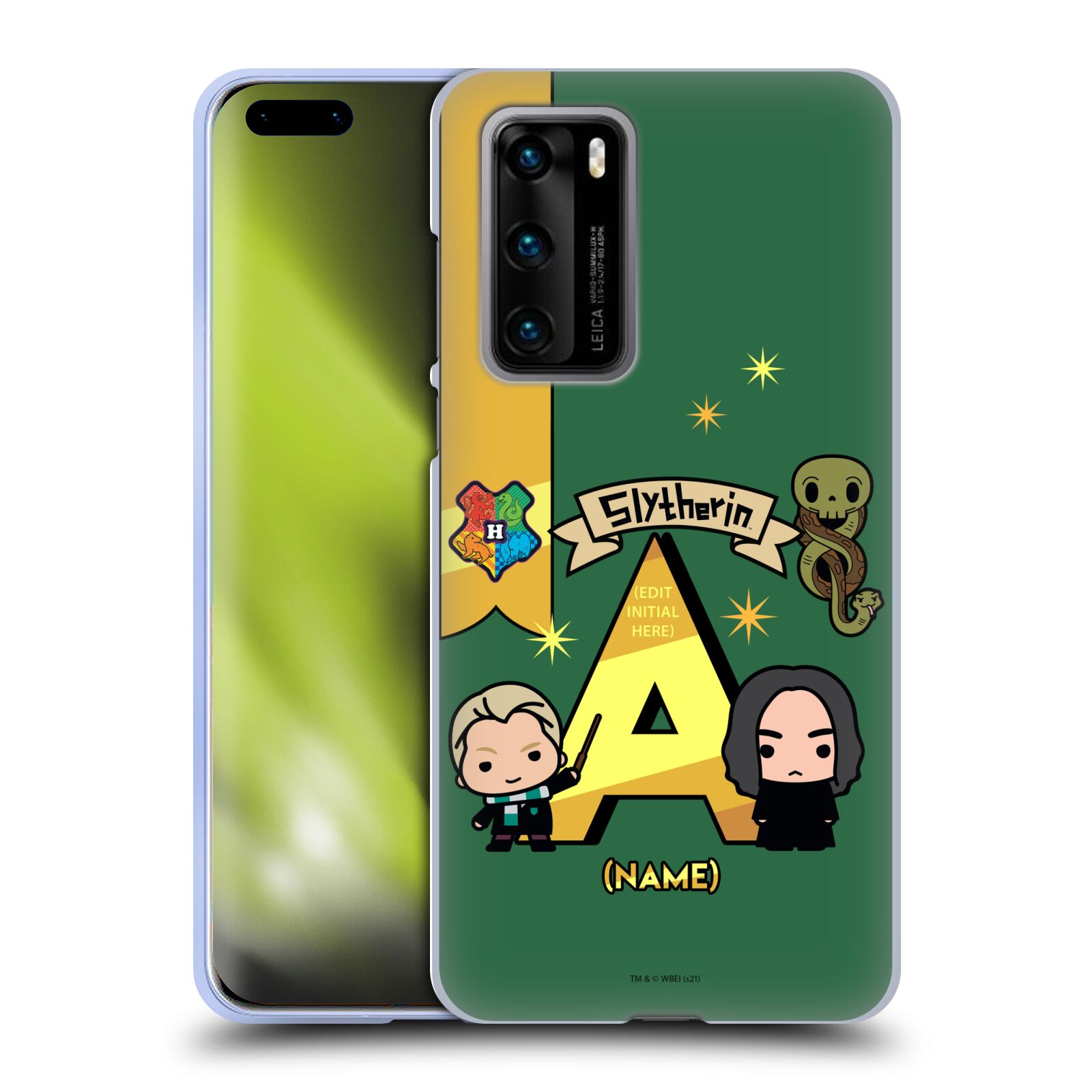 CUSTOM PERSONALIZED HARRY POTTER DEATHLY HALLOWS L GEL CASE FOR HUAWEI PHONES 4