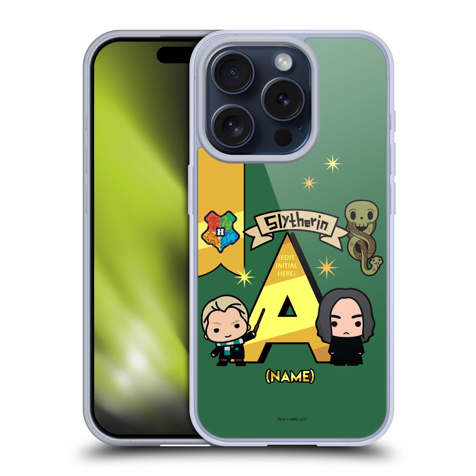 PERSONALIZED HARRY POTTER DEATHLY HALLOWS L GEL CASE FOR APPLE iPHONE PHONES