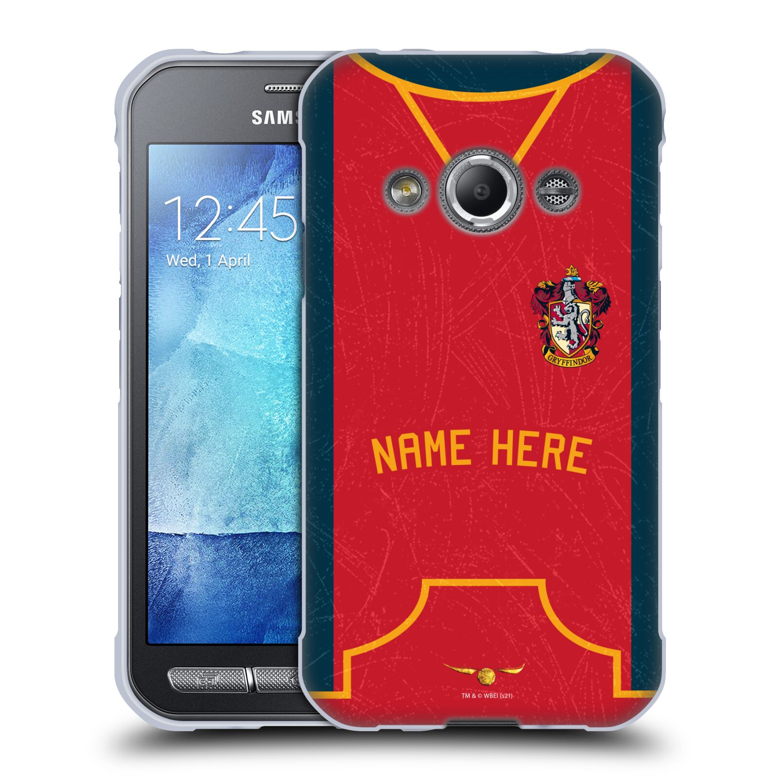 PERSONALIZED HARRY POTTER DEATHLY HALLOWS XL SOFT GEL CASE FOR SAMSUNG PHONES 4