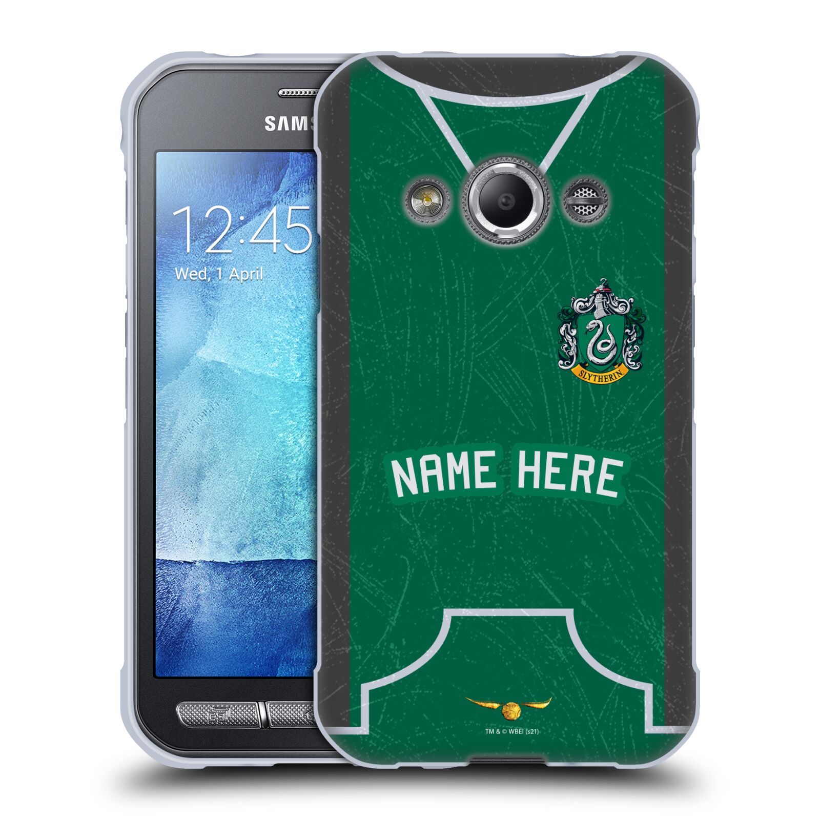 PERSONALIZED HARRY POTTER DEATHLY HALLOWS XL SOFT GEL CASE FOR SAMSUNG PHONES 4