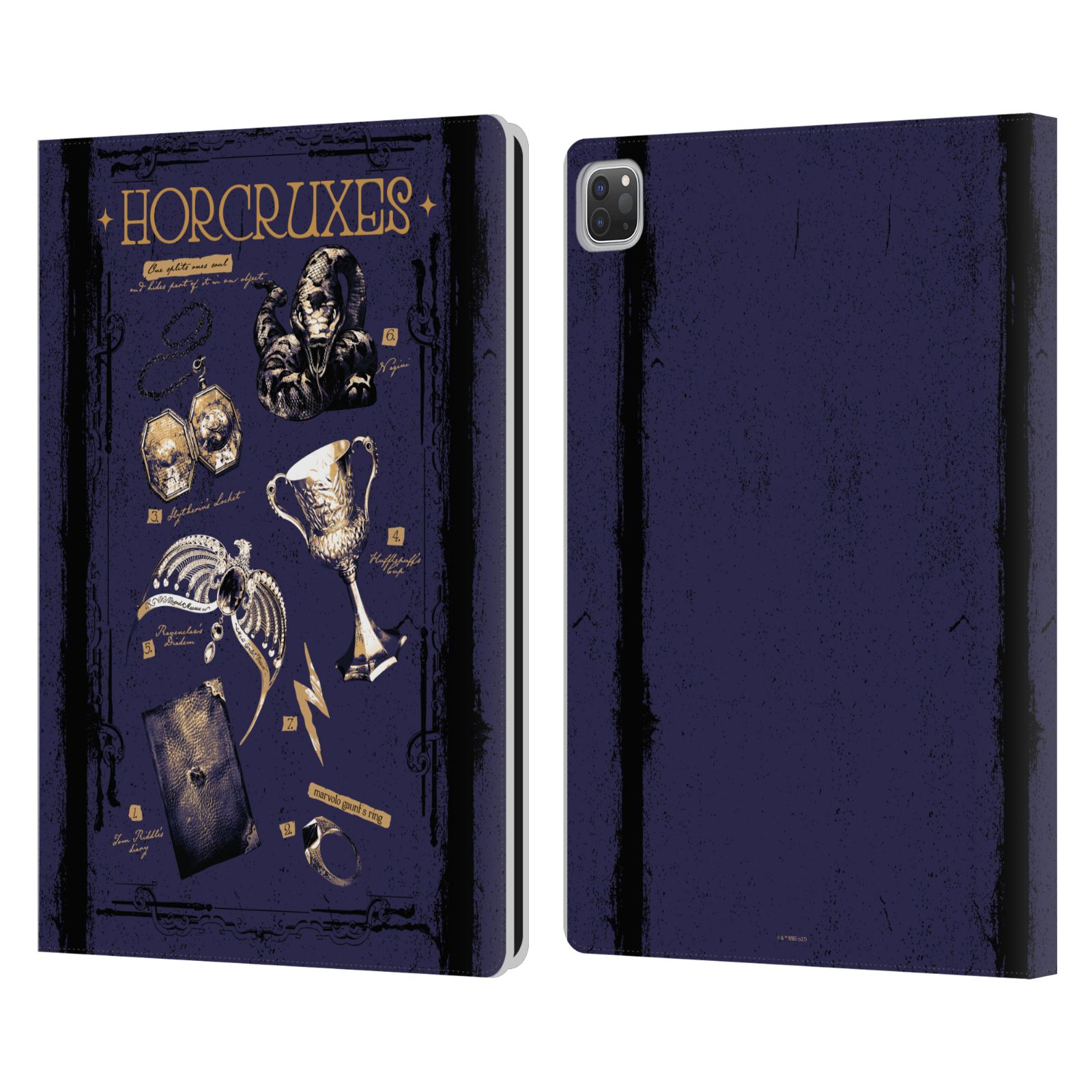 OFFICIAL HARRY POTTER DEMENTORS KISS LEATHER BOOK CASE FOR APPLE iPAD - Picture 11 of 15