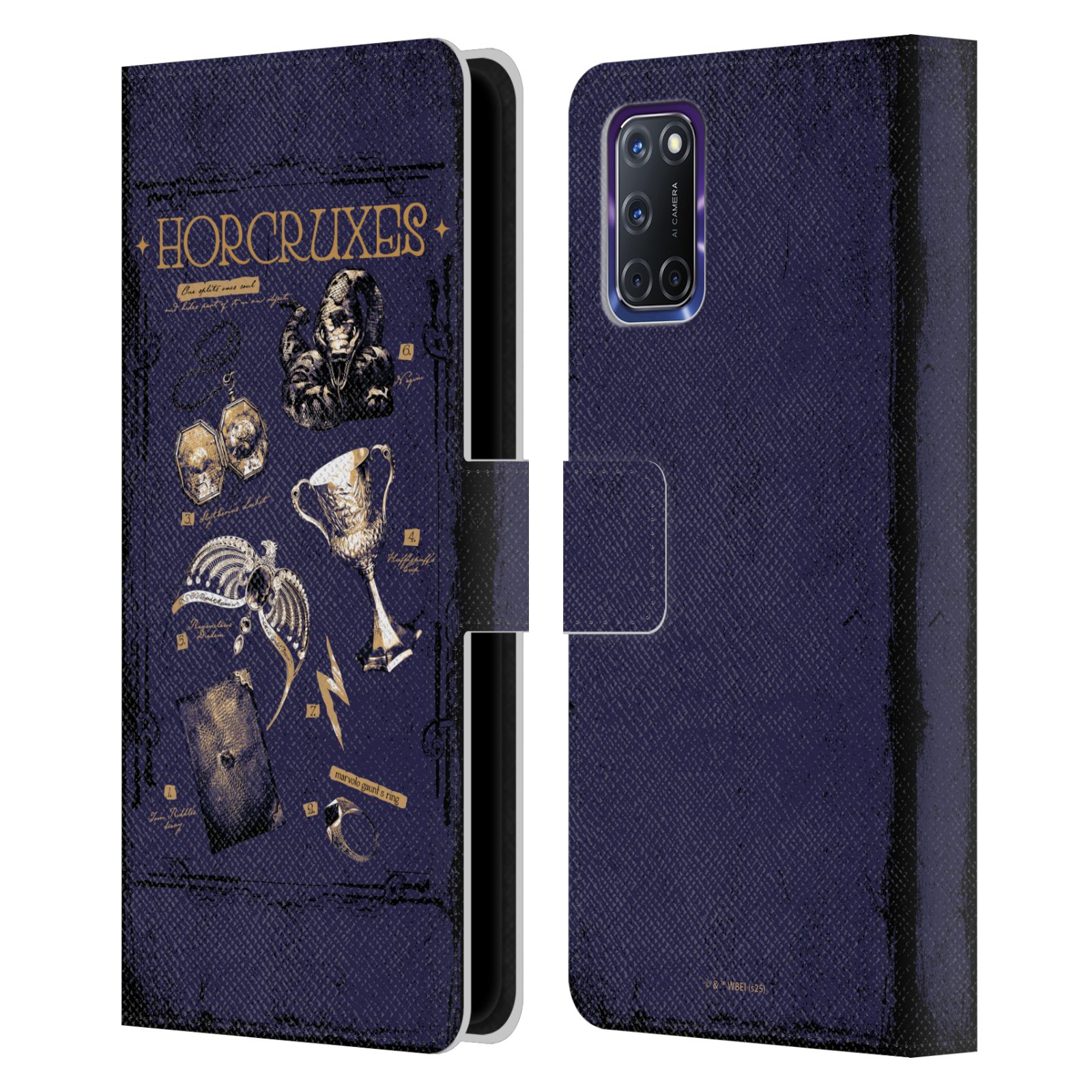 OFFICIAL HARRY POTTER DEMENTORS KISS LEATHER BOOK CASE FOR OPPO PHONES - 第 11/15 張圖片