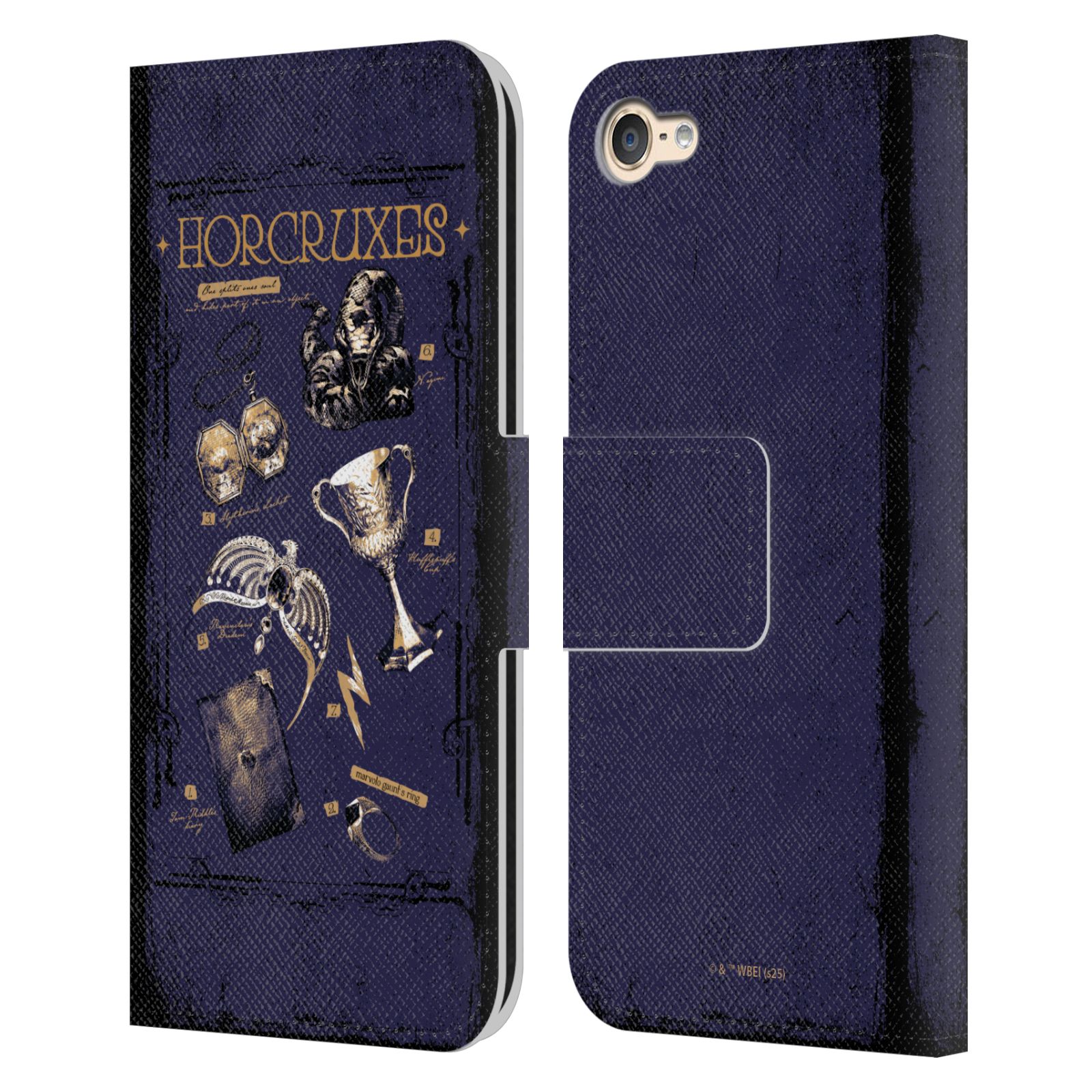 HARRY POTTER DEMENTORS KISS LEATHER BOOK WALLET CASE FOR APPLE iPOD TOUCH MP3 - Picture 11 of 15