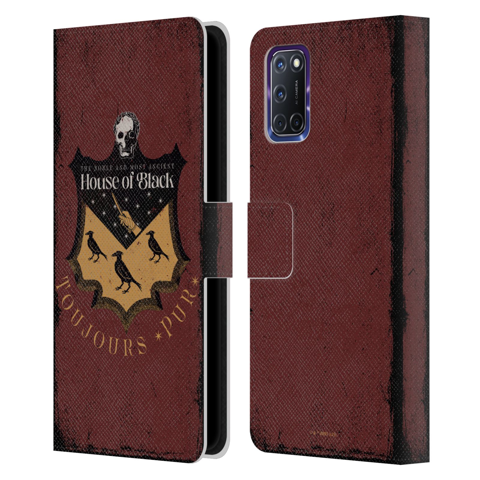 OFFICIAL HARRY POTTER DEMENTORS KISS LEATHER BOOK CASE FOR OPPO PHONES - 第 13/15 張圖片