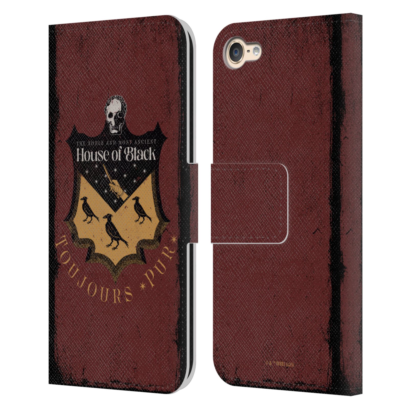 HARRY POTTER DEMENTORS KISS LEATHER BOOK WALLET CASE FOR APPLE iPOD TOUCH MP3 - Picture 13 of 15