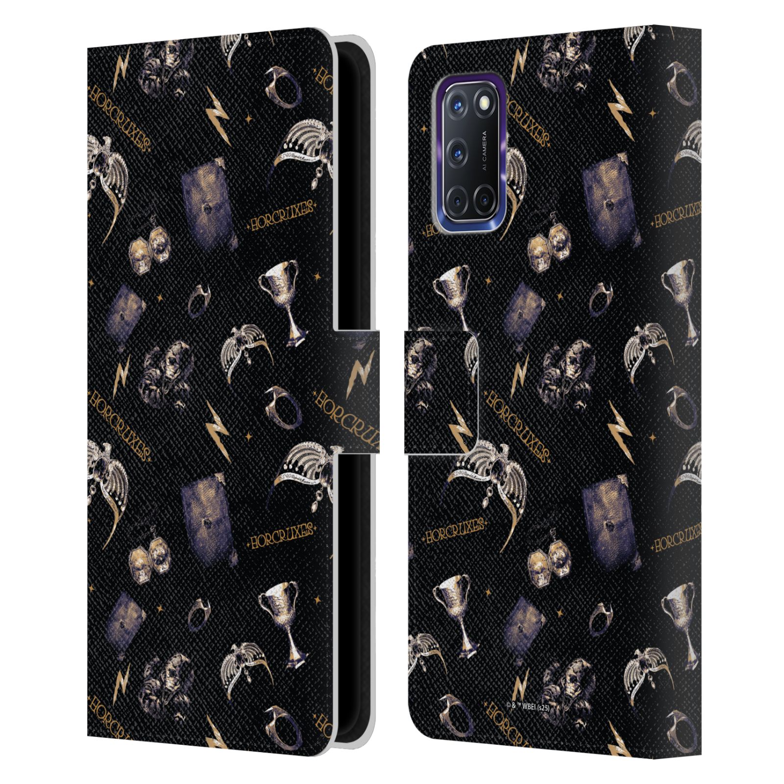 OFFICIAL HARRY POTTER DEMENTORS KISS LEATHER BOOK CASE FOR OPPO PHONES - 第 12/15 張圖片
