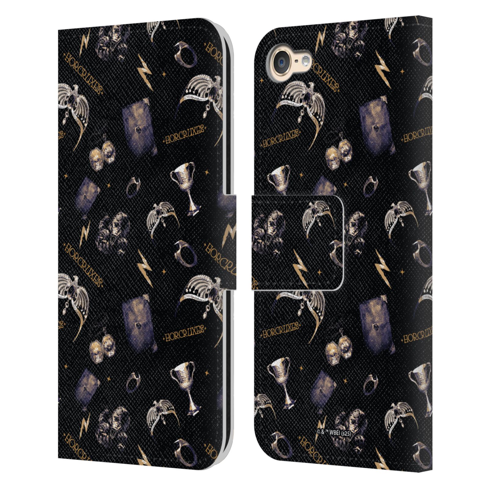 HARRY POTTER DEMENTORS KISS LEATHER BOOK WALLET CASE FOR APPLE iPOD TOUCH MP3 - Picture 12 of 15