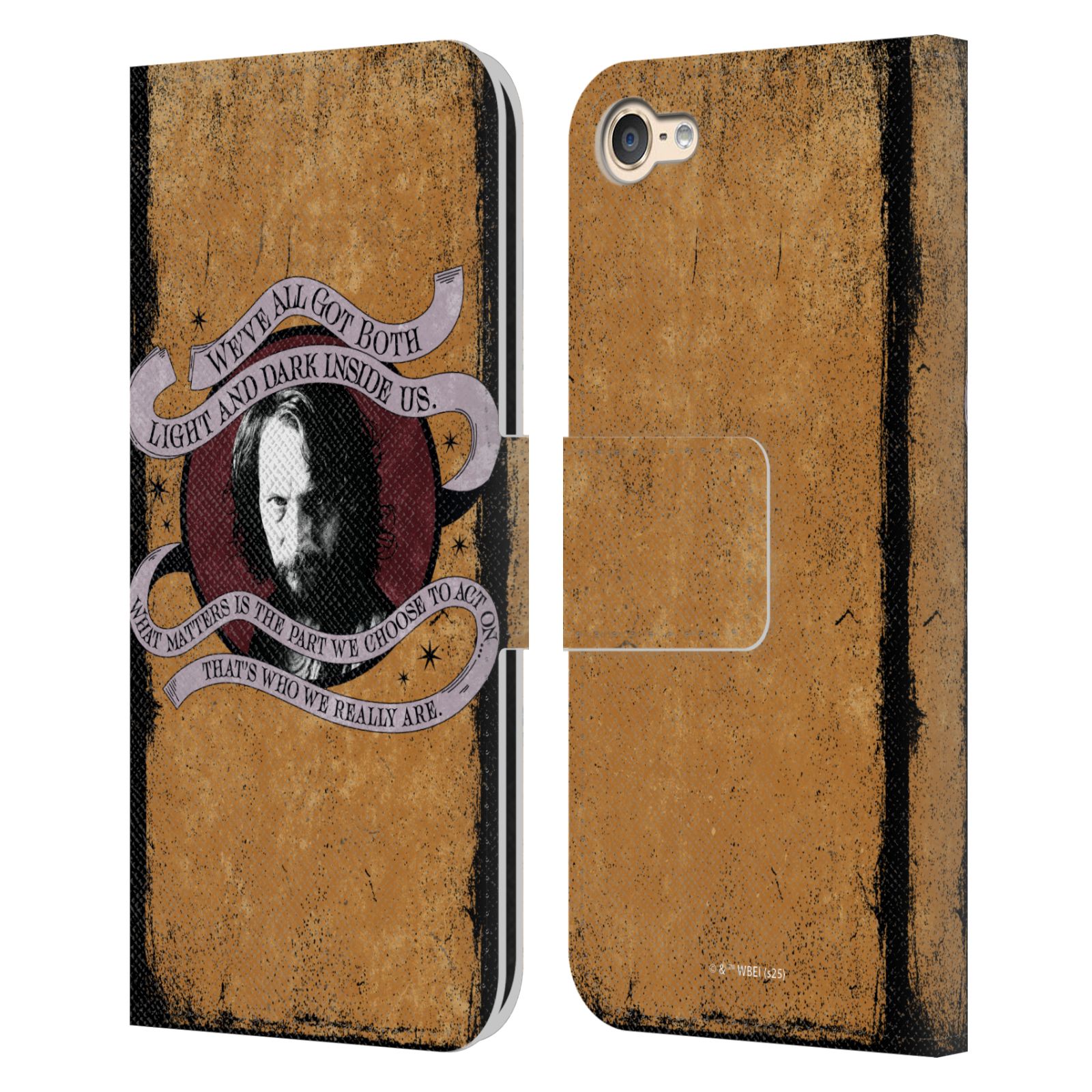 HARRY POTTER DEMENTORS KISS LEATHER BOOK WALLET CASE FOR APPLE iPOD TOUCH MP3 - Picture 14 of 15