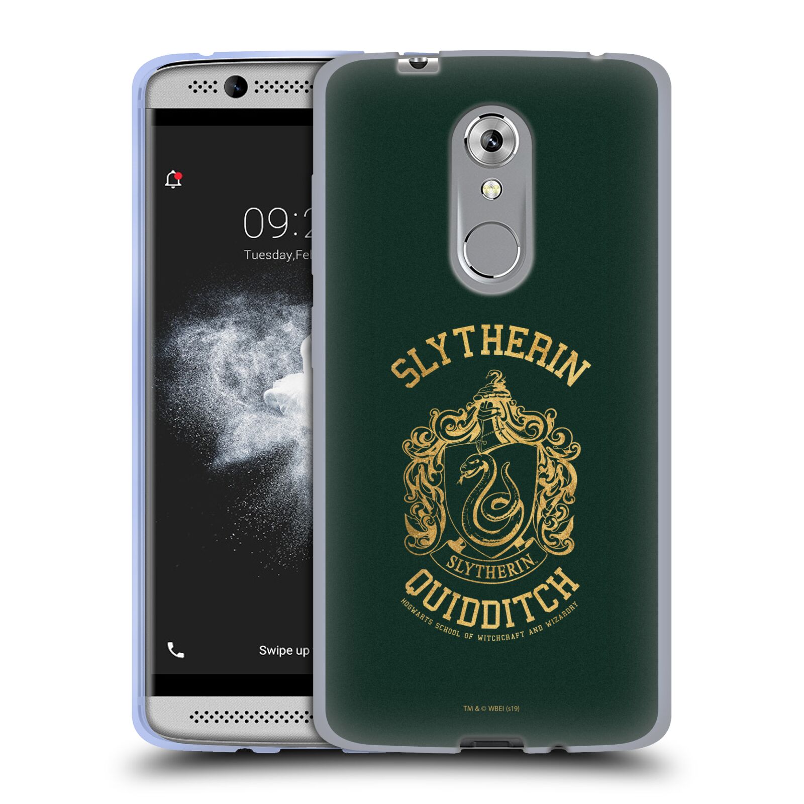 FUNDA OFICIAL DE GEL SUAVE HARRY POTTER DEATHLY HALLOWS X PARA TELÉFONOS ZTE - Imagen 8 de 8
