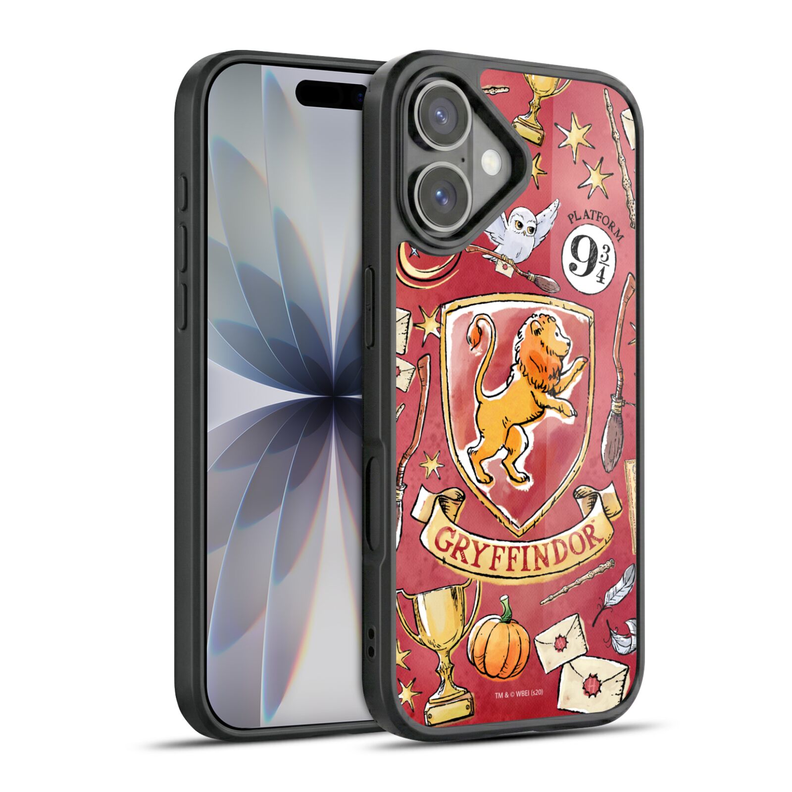 Gryffindor Pattern Hard MagSafe Case for iPhone 17