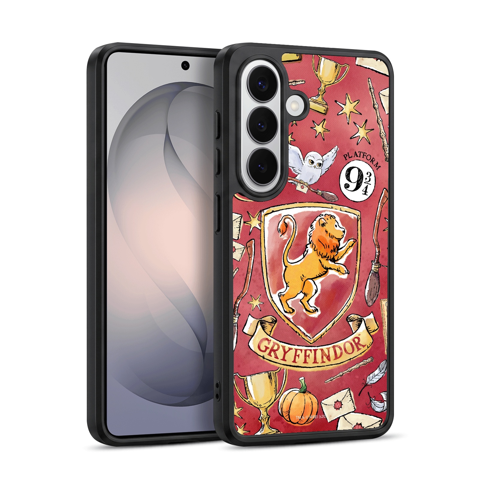 Gryffindor Pattern Hard MagSafe Case for Galaxy S26