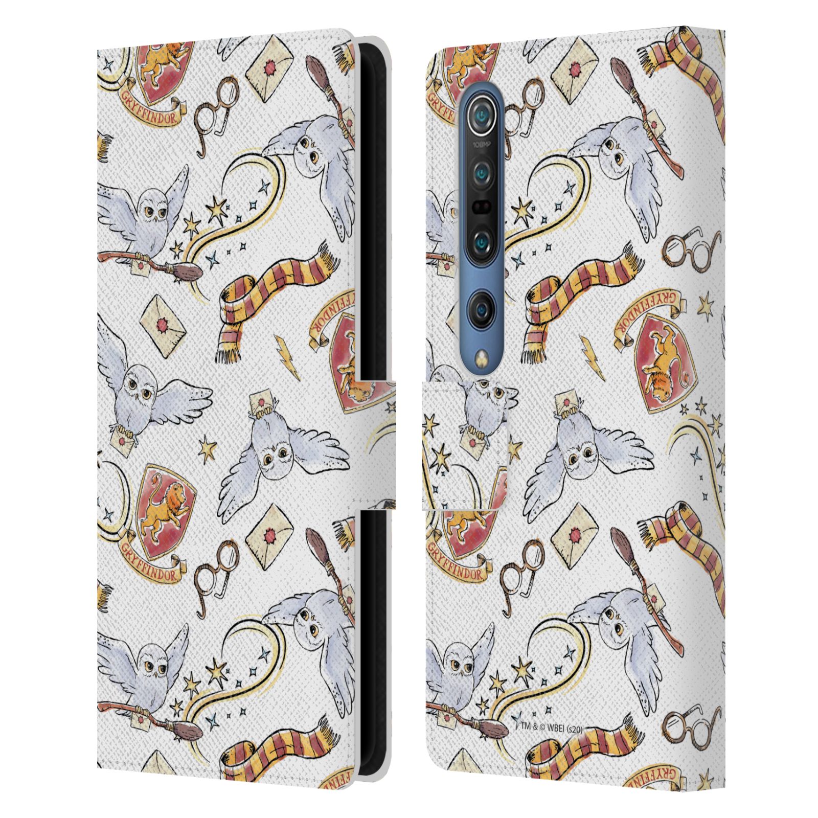 OFFICIAL HARRY POTTER DEATHLY HALLOWS XIII LEATHER BOOK CASE FOR XIAOMI PHONES - Picture 8 of 12