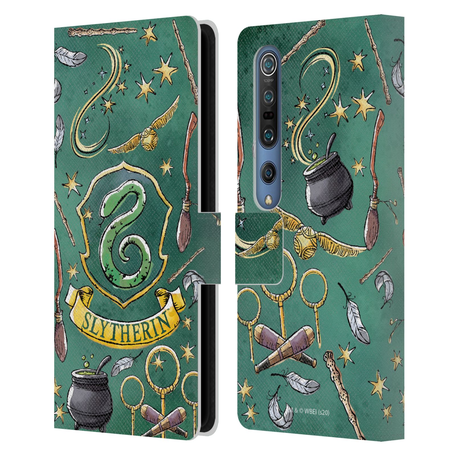 OFFICIAL HARRY POTTER DEATHLY HALLOWS XIII LEATHER BOOK CASE FOR XIAOMI PHONES - Picture 12 of 12