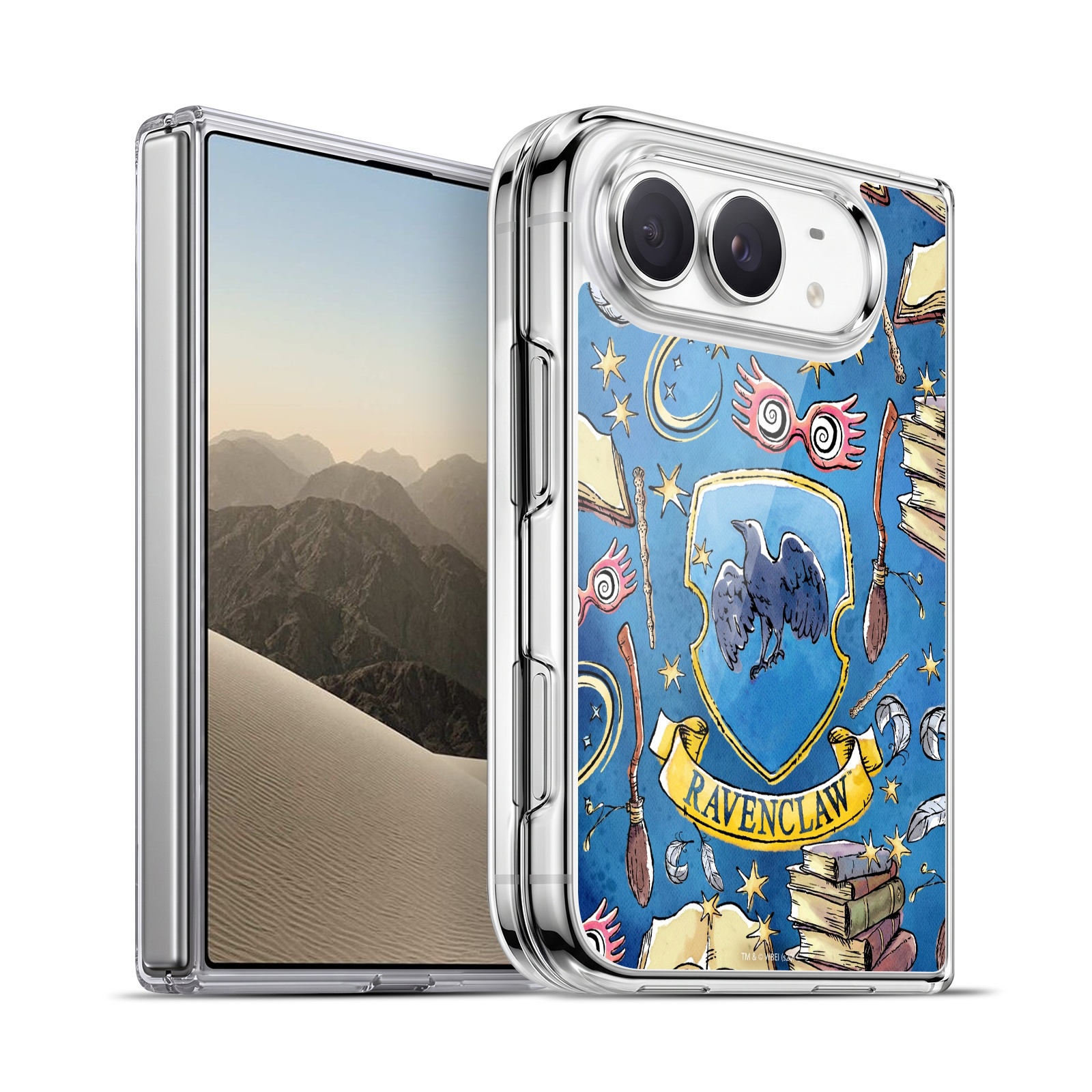Ravenclaw Pattern Hybrid MagSafe Case for iPhone Duo