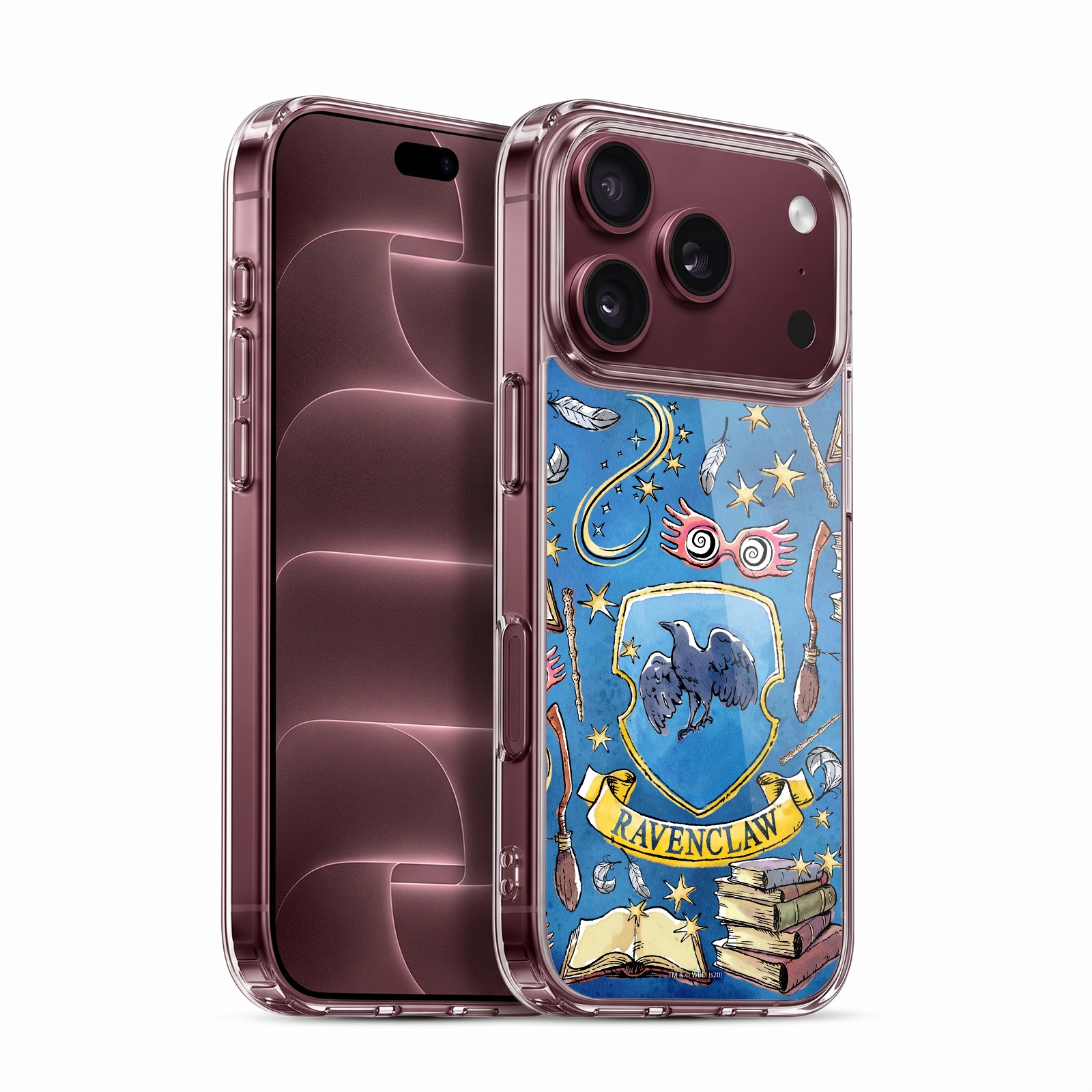 Ravenclaw Pattern Hybrid MagSafe Case for iPhone 18 Pro
