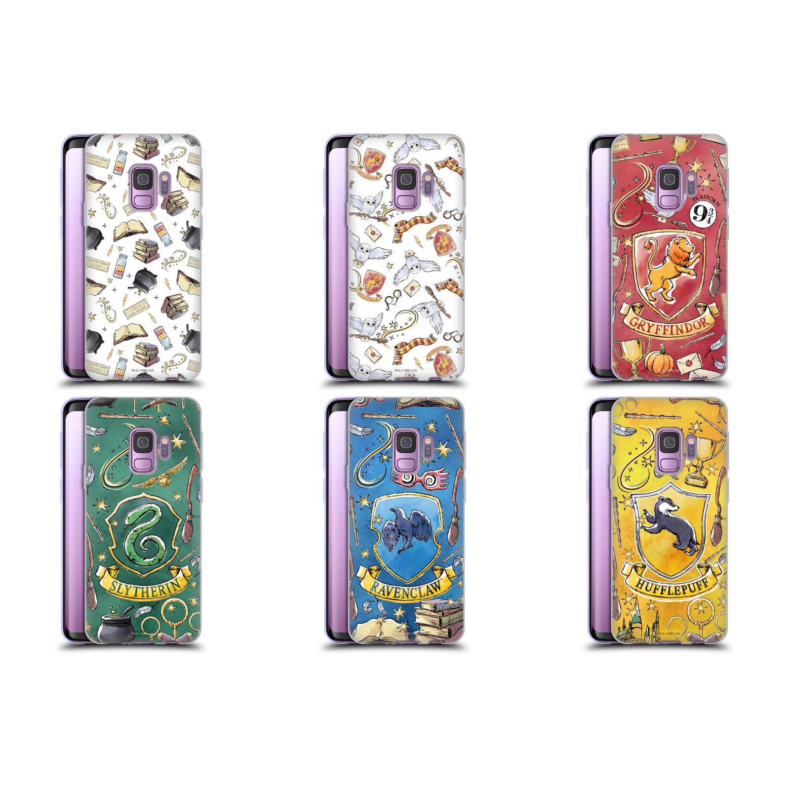 Head Case Designs Licenza Ufficiale Harry Potter Slytherin Cresta Sorcerer's Stone I Custodia Cover in Morbido Gel Compatibile con Xiaomi Redmi Note 8T