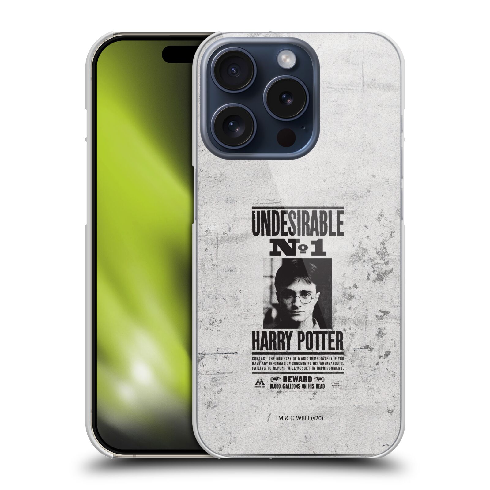FUNDA TRASERA RÍGIDA OFICIAL HARRY POTTER DEATHLY HALLOWS XV PARA TELÉFONOS iPHONE DE APPLE - Imagen 10 de 11