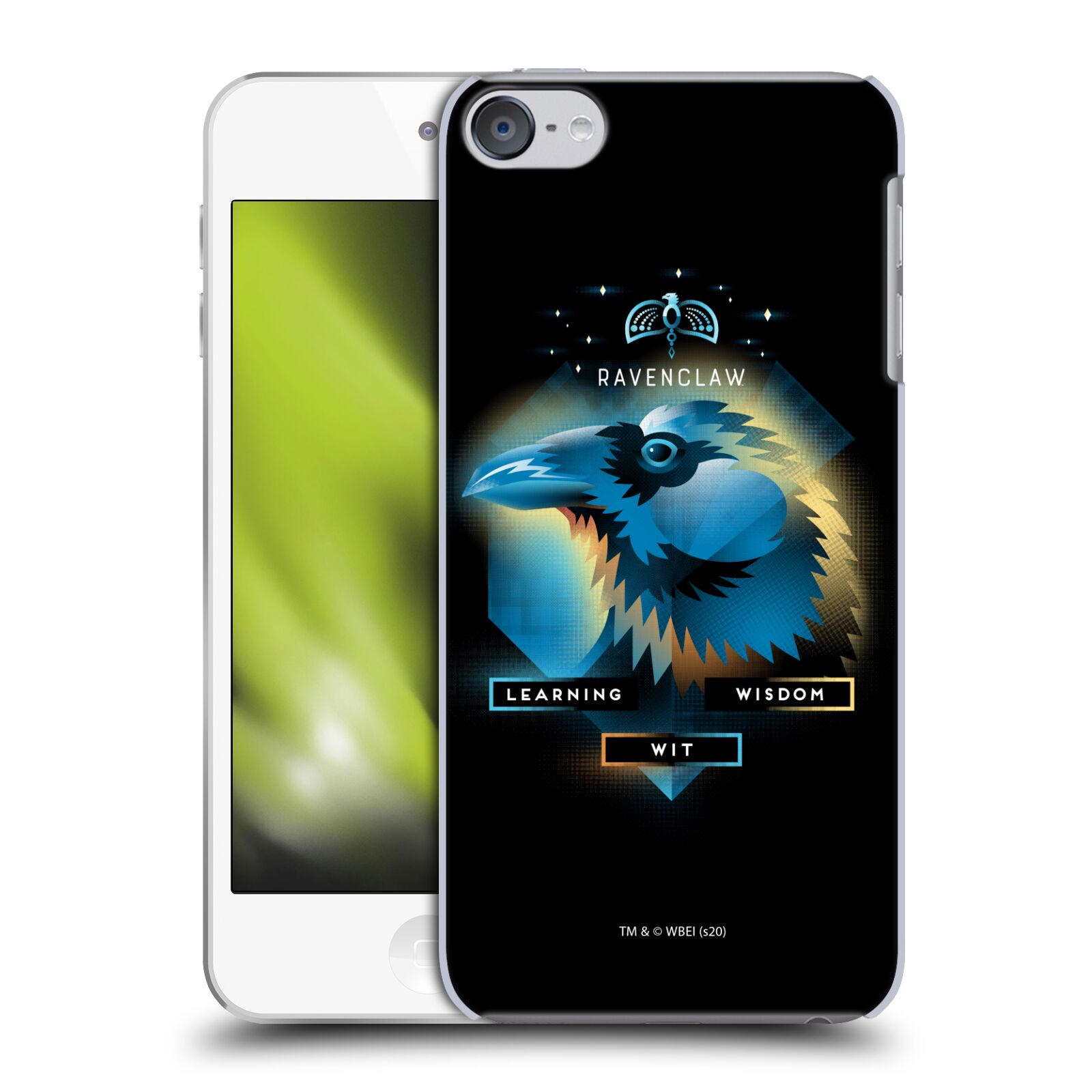 OFFICIAL HARRY POTTER DEATHLY HALLOWS XIX BACK CASE FOR APPLE iPOD TOUCH MP3 - Picture 10 of 11
