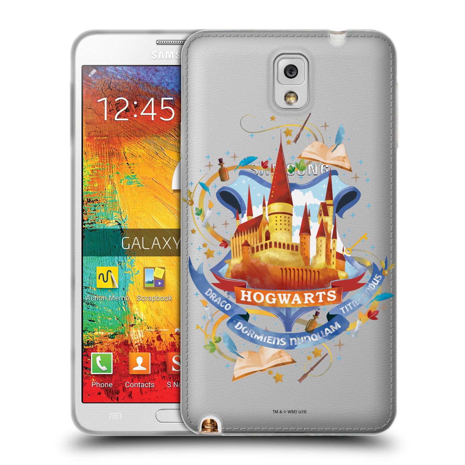 OFFICIAL HARRY POTTER DEATHLY HALLOWS II GEL CASE FOR SAMSUNG PHONES 2 - Picture 10 of 14
